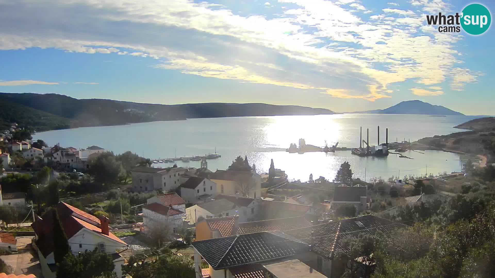 Spletna kamera v živo Martinšćica – otok Cres – Hrvaška