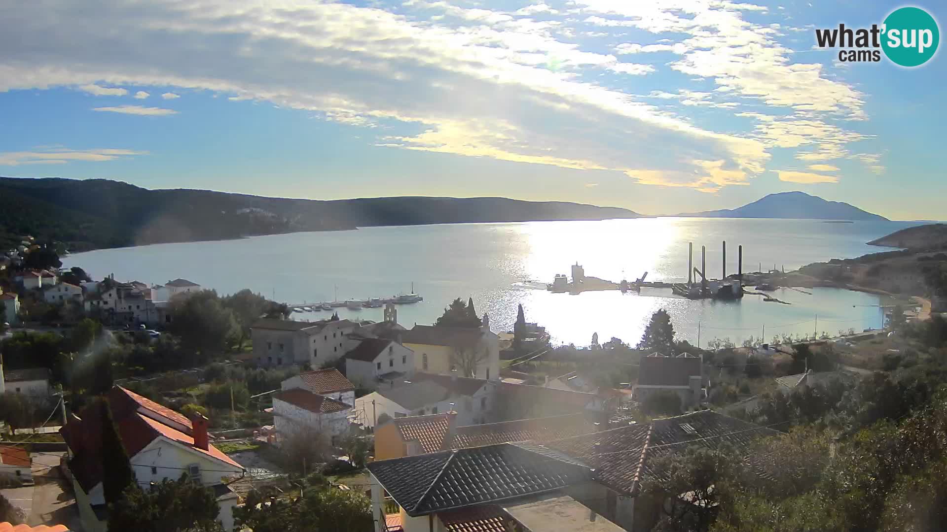 Spletna kamera v živo Martinšćica – otok Cres – Hrvaška