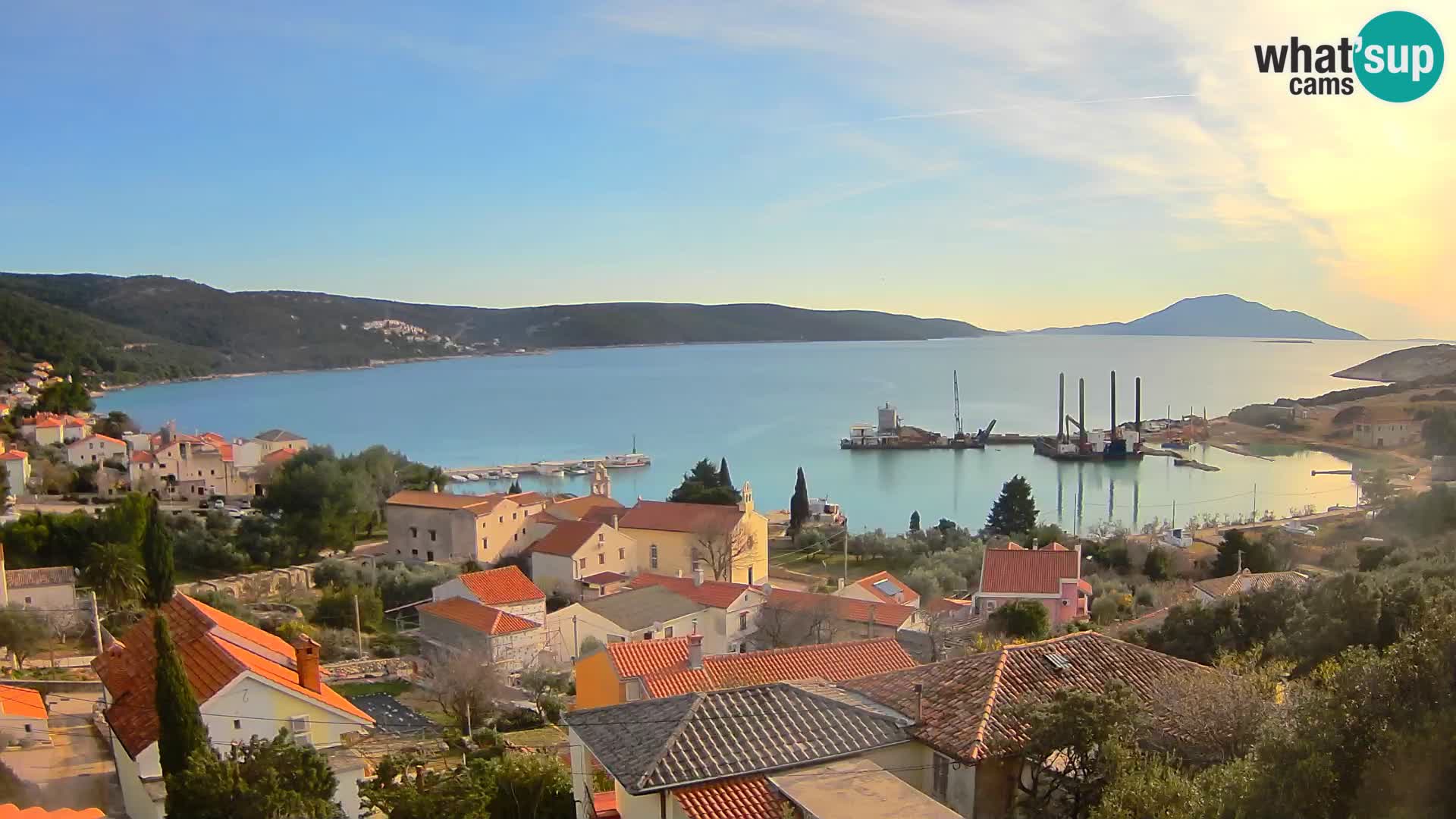 Spletna kamera v živo Martinšćica – otok Cres – Hrvaška