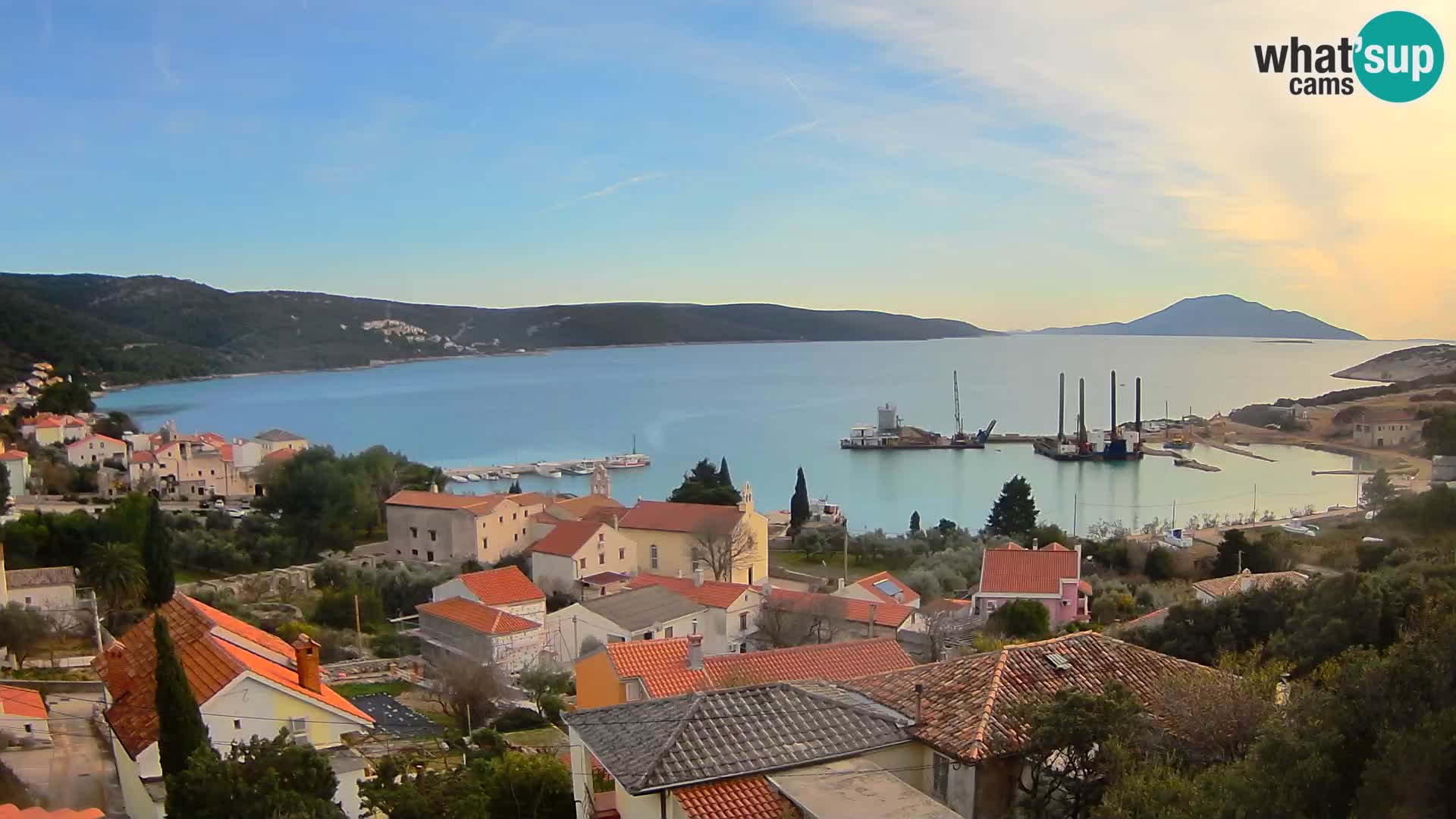 Spletna kamera v živo Martinšćica – otok Cres – Hrvaška