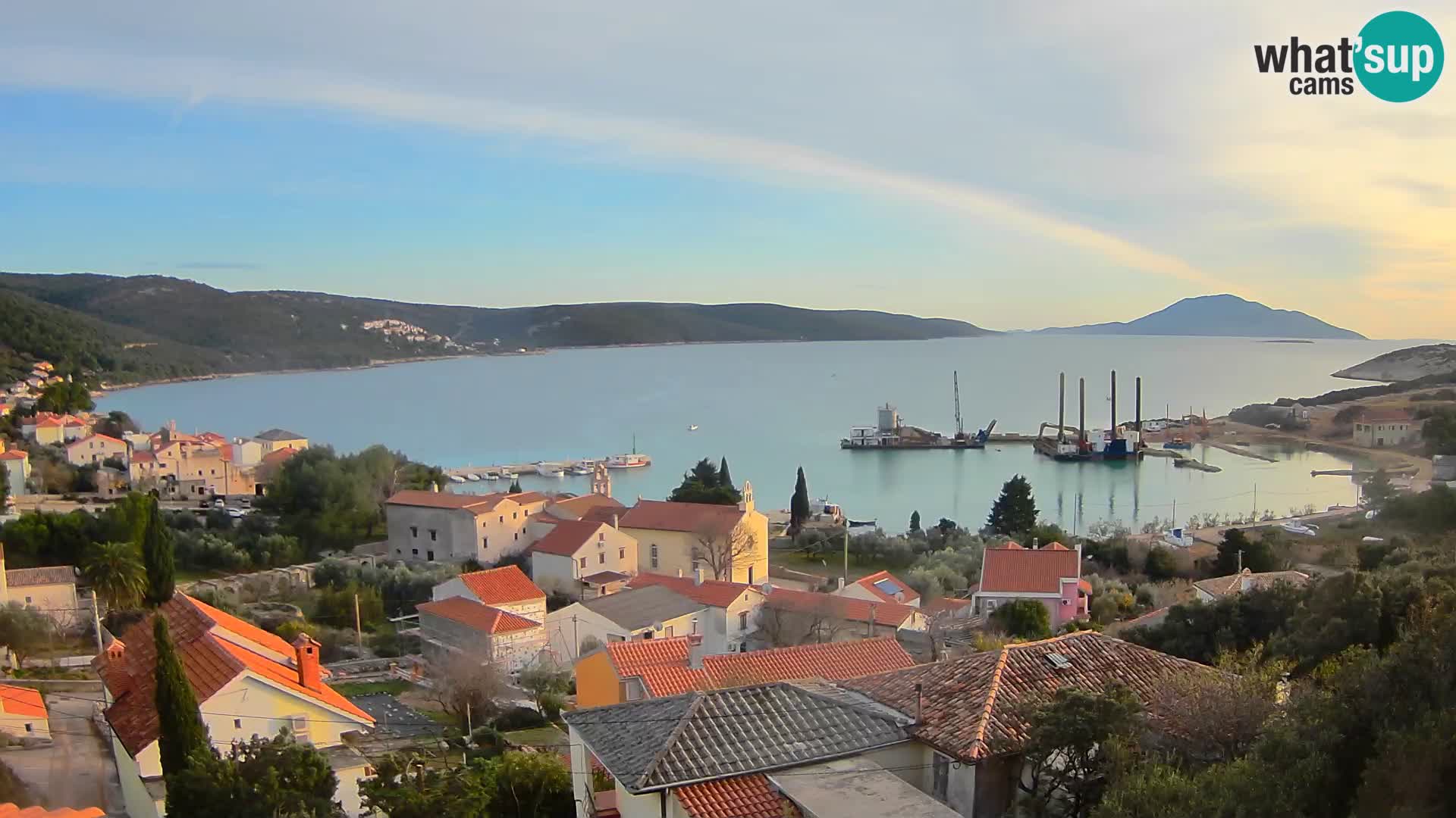 Spletna kamera v živo Martinšćica – otok Cres – Hrvaška