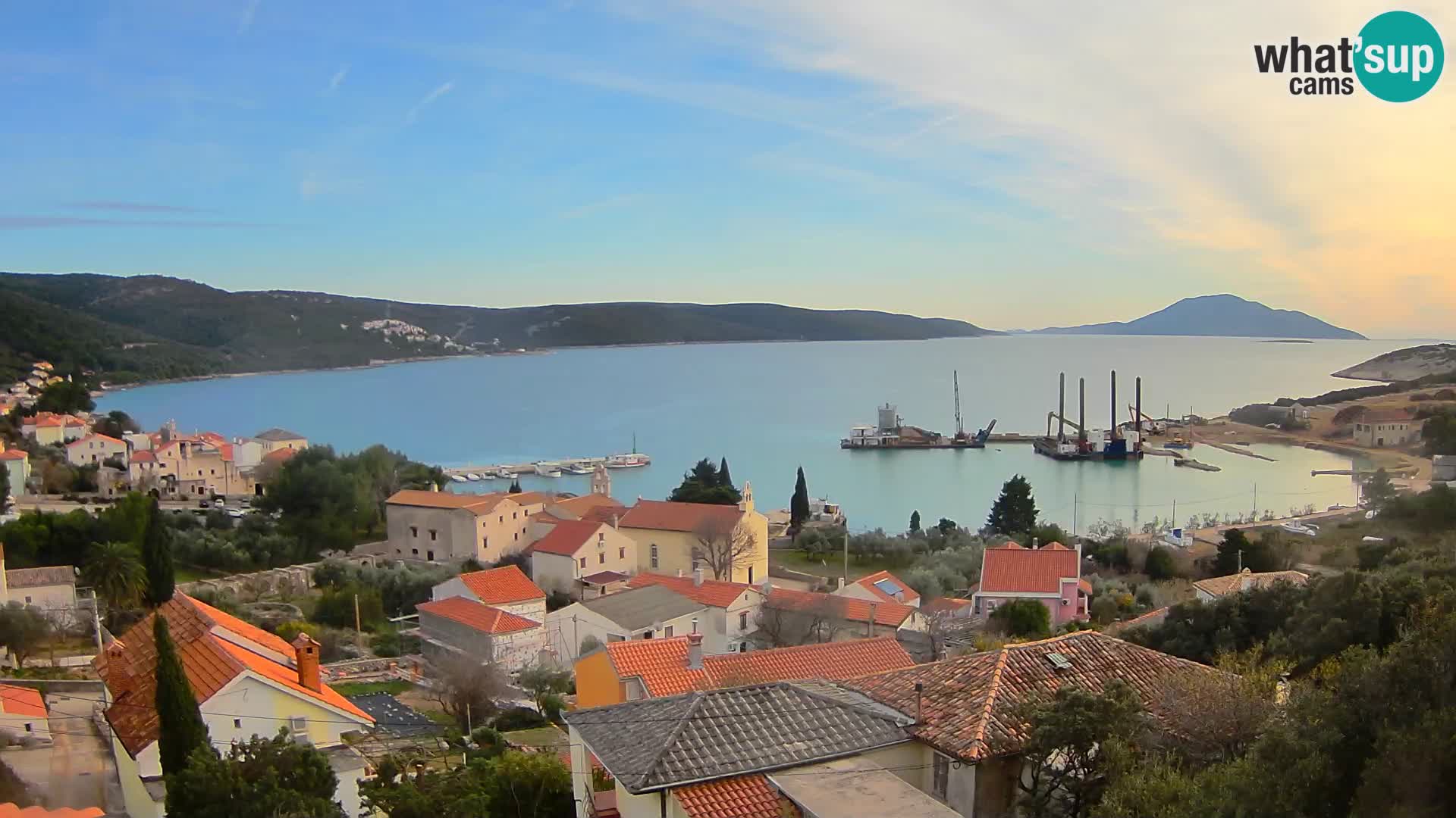 Spletna kamera v živo Martinšćica – otok Cres – Hrvaška