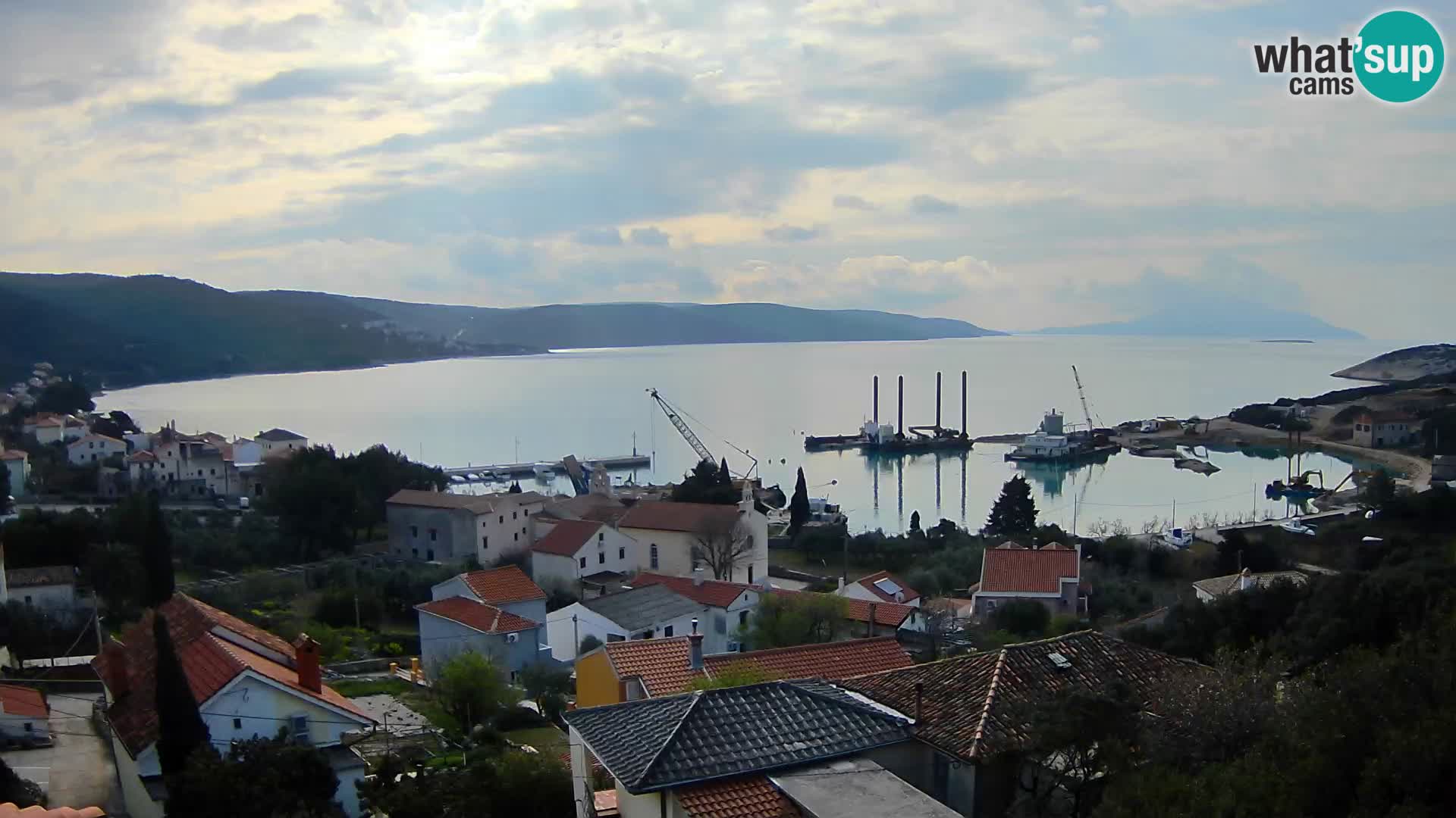 Live webcam Martinšćica – île de Cres – Croatie