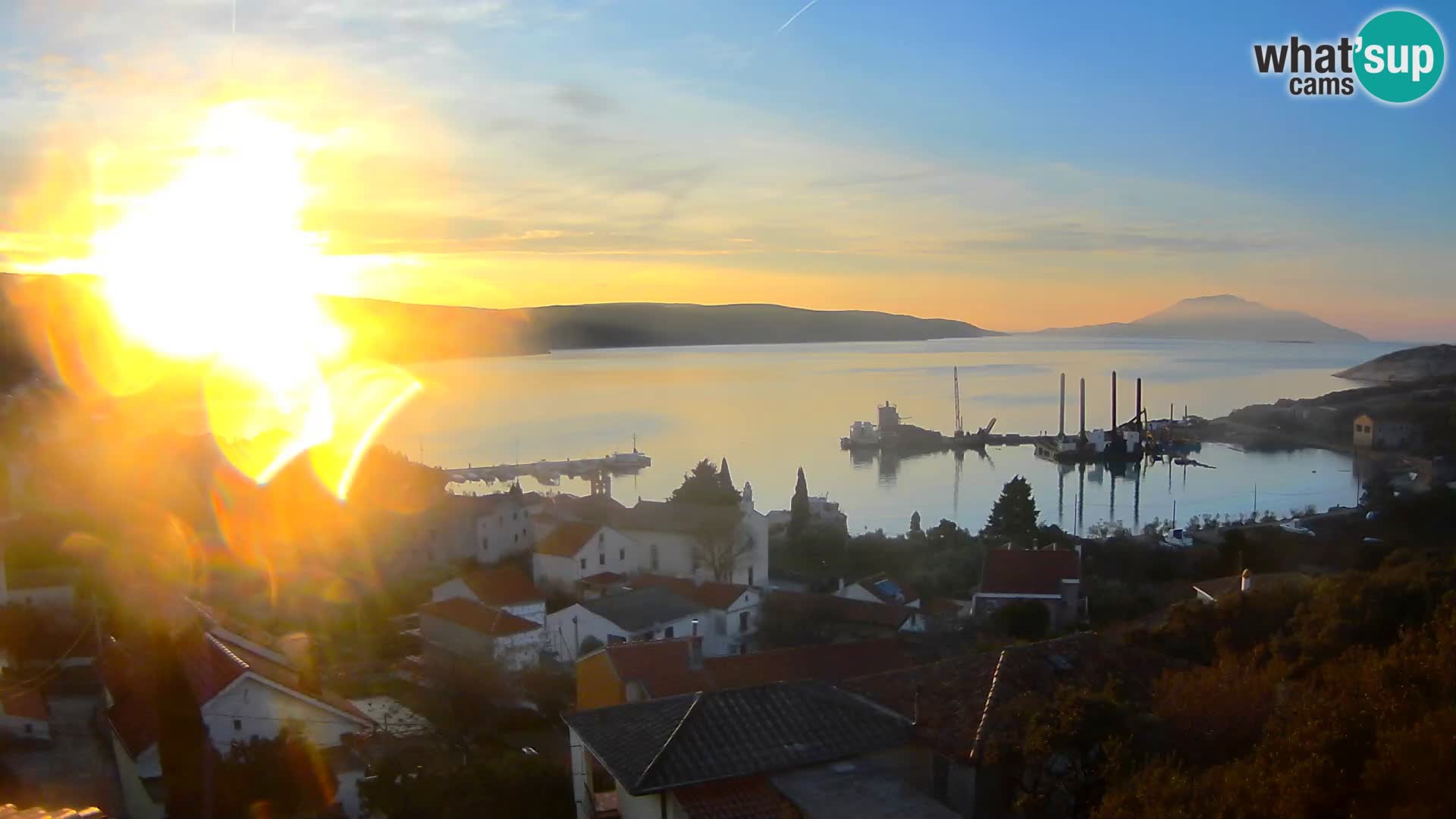 Spletna kamera v živo Martinšćica – otok Cres – Hrvaška