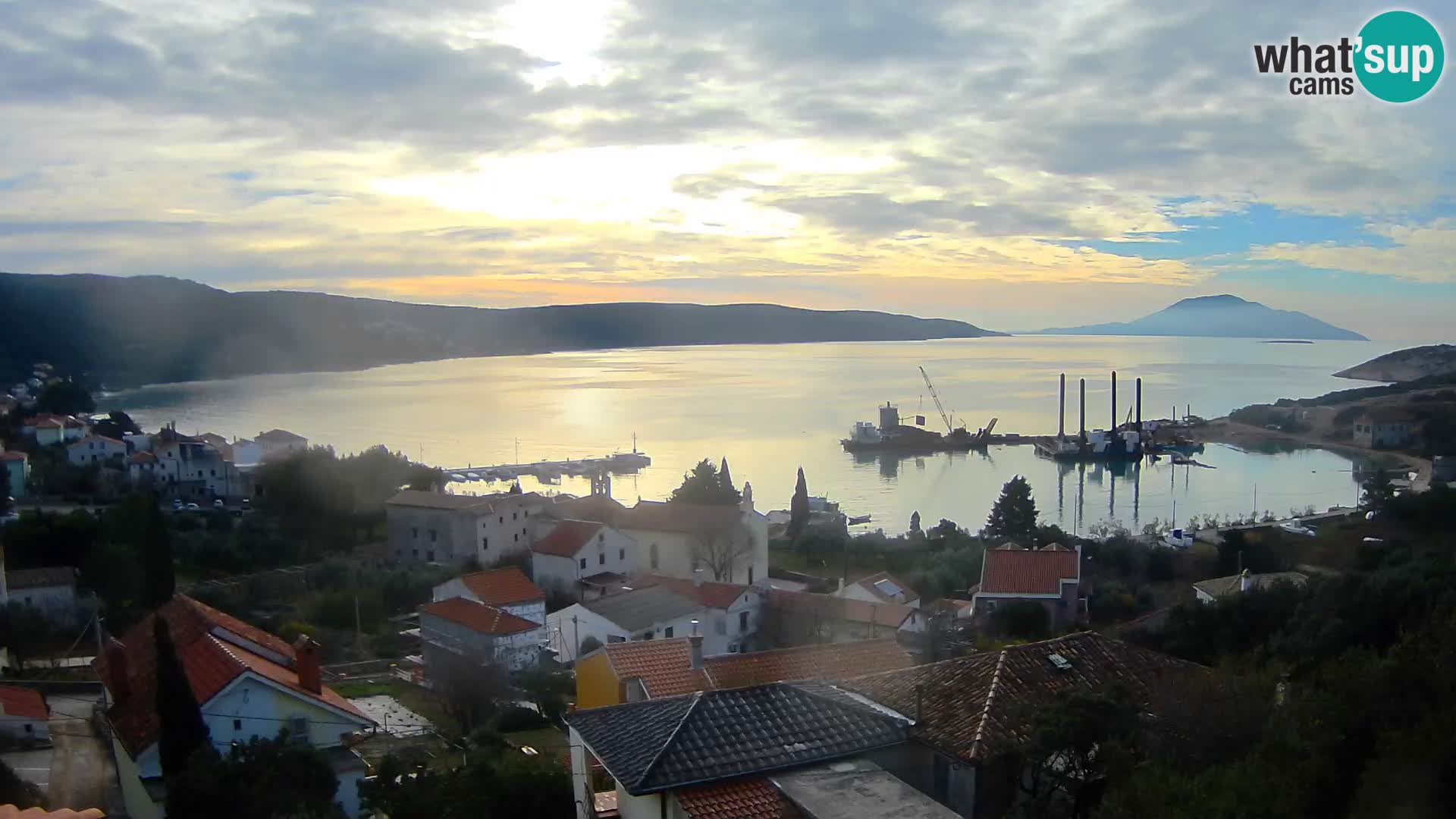 Spletna kamera v živo Martinšćica – otok Cres – Hrvaška