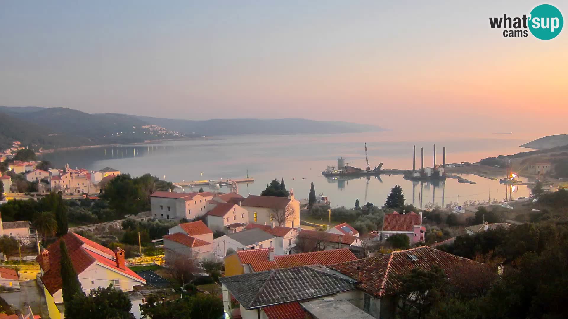 Spletna kamera v živo Martinšćica – otok Cres – Hrvaška