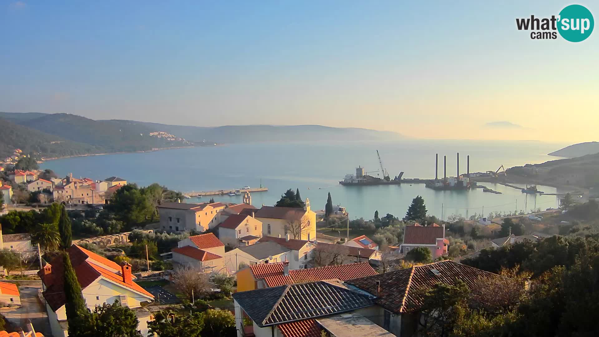 Spletna kamera v živo Martinšćica – otok Cres – Hrvaška