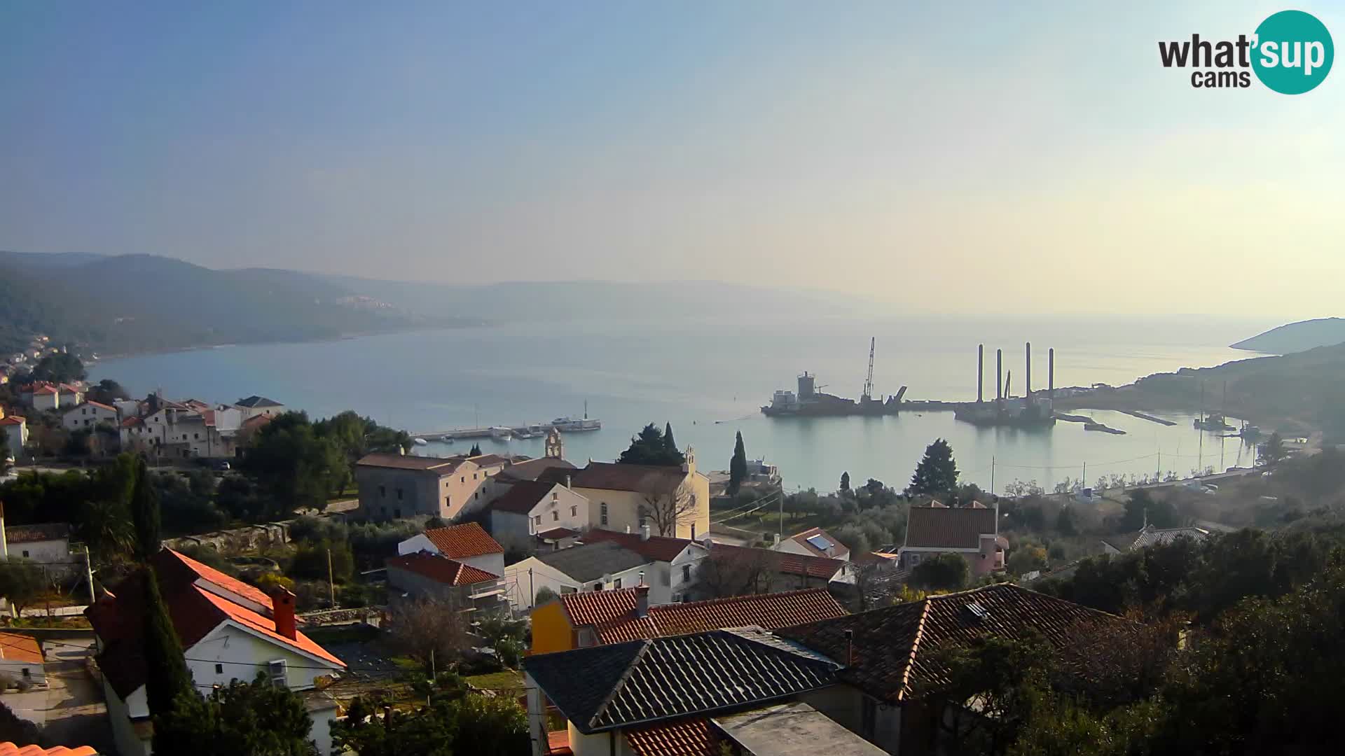 Spletna kamera v živo Martinšćica – otok Cres – Hrvaška