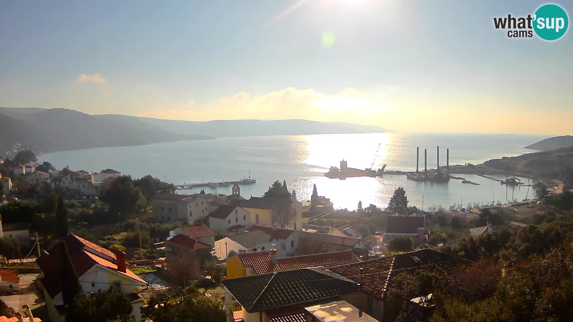 Spletna kamera v živo Martinšćica – otok Cres – Hrvaška