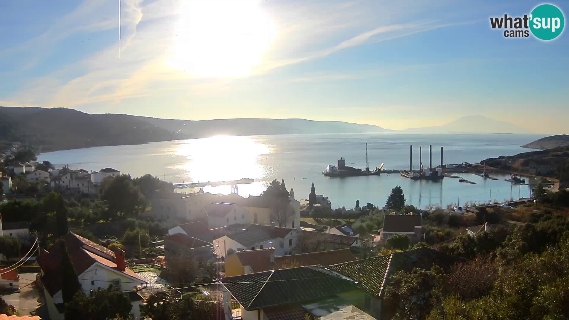 Spletna kamera v živo Martinšćica – otok Cres – Hrvaška