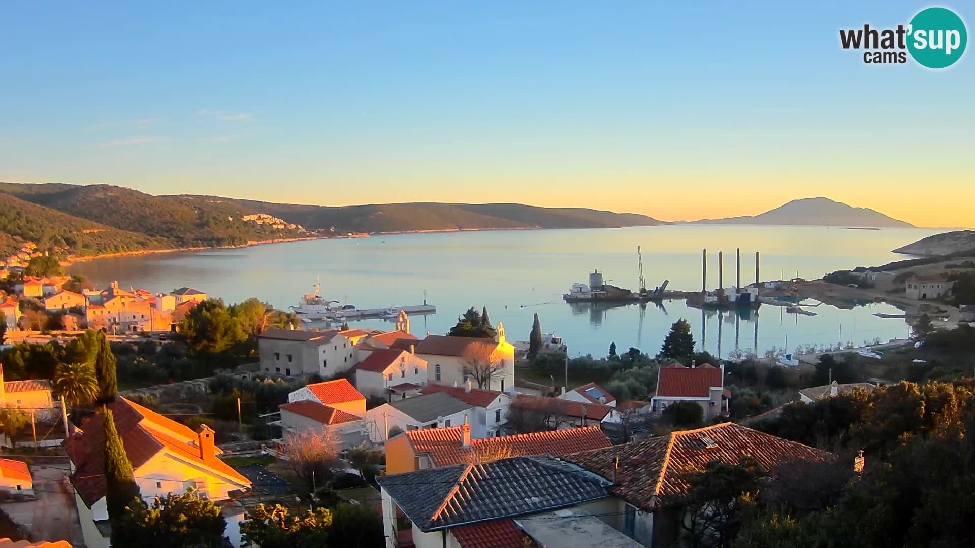 Spletna kamera v živo Martinšćica – otok Cres – Hrvaška