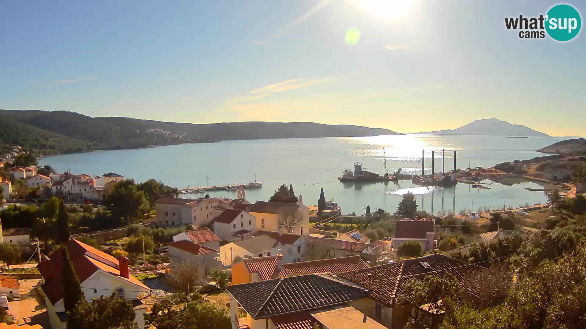 Spletna kamera v živo Martinšćica – otok Cres – Hrvaška