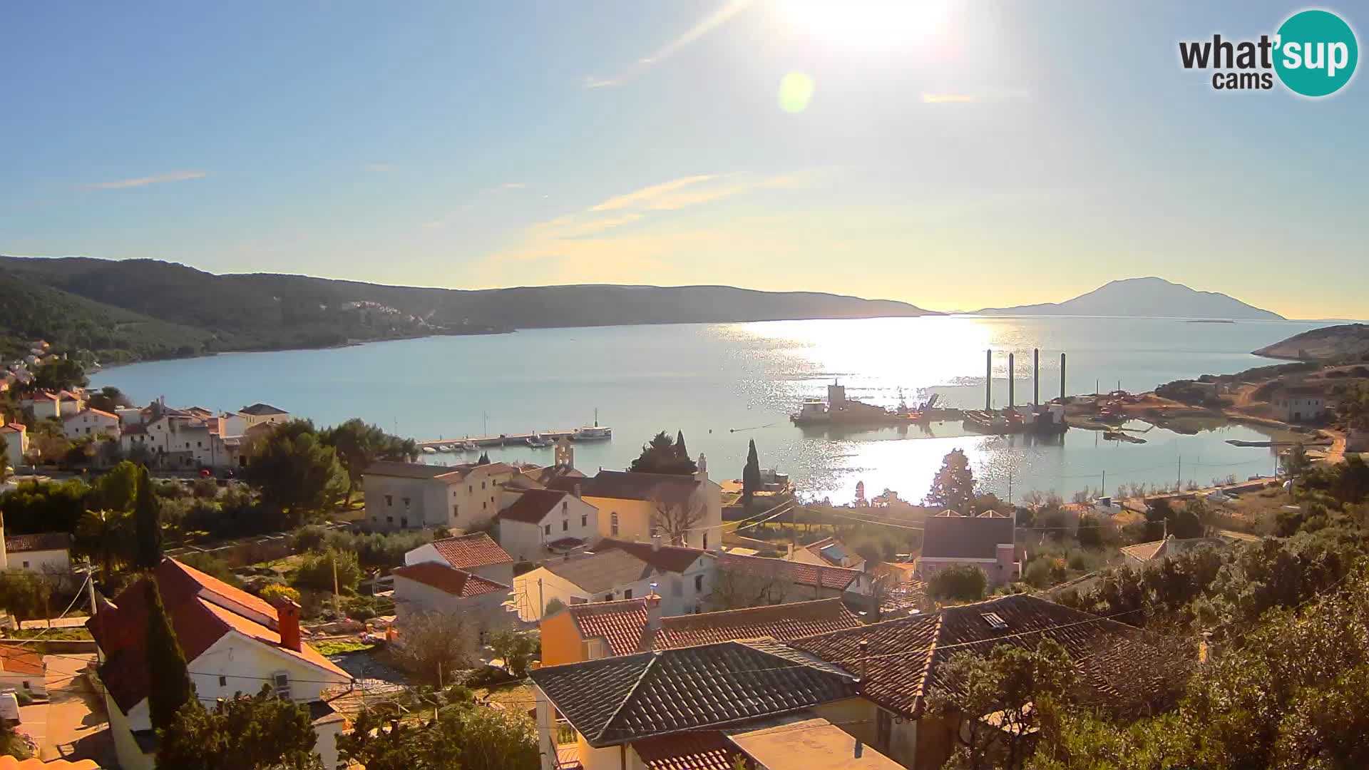 Spletna kamera v živo Martinšćica – otok Cres – Hrvaška