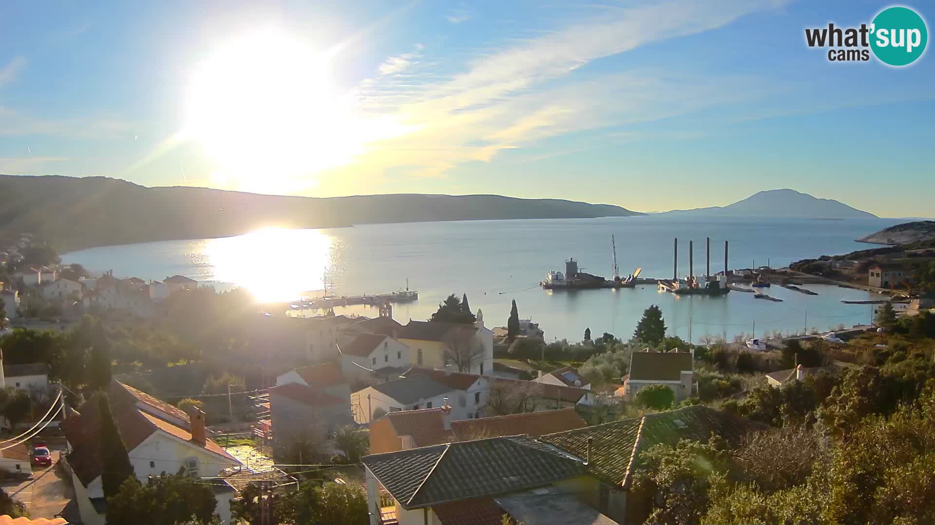 Spletna kamera v živo Martinšćica – otok Cres – Hrvaška