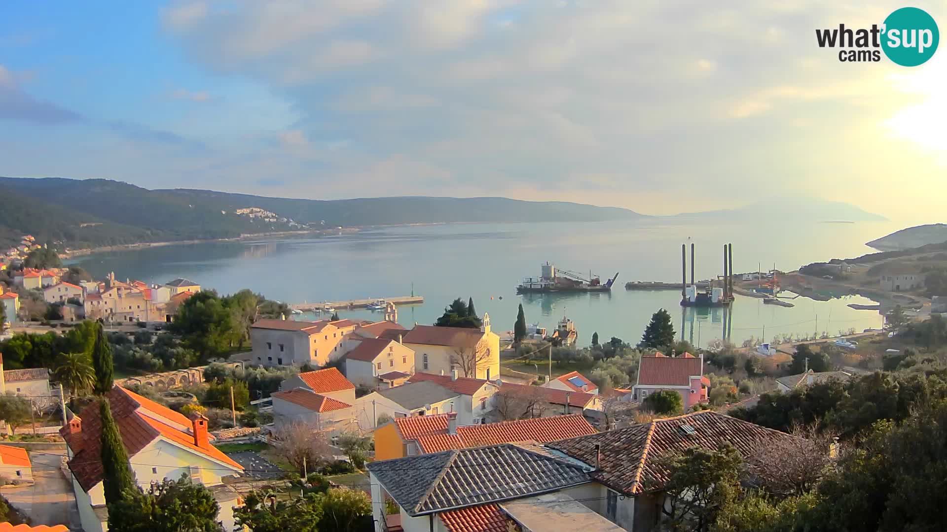 Spletna kamera v živo Martinšćica – otok Cres – Hrvaška