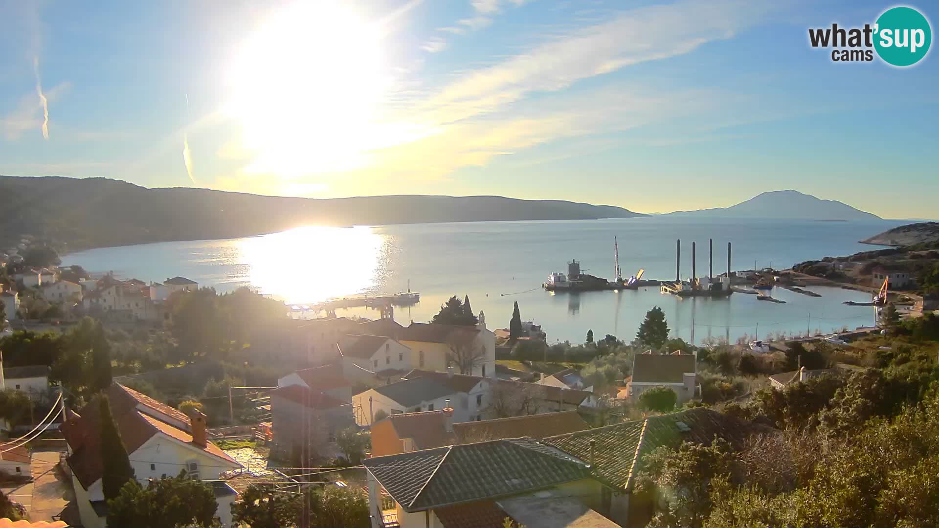 Spletna kamera v živo Martinšćica – otok Cres – Hrvaška