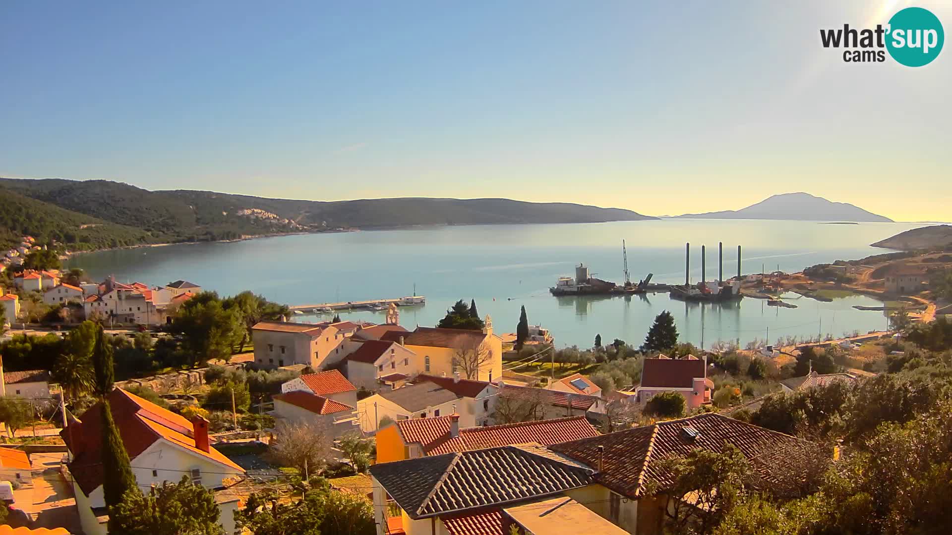 Spletna kamera v živo Martinšćica – otok Cres – Hrvaška