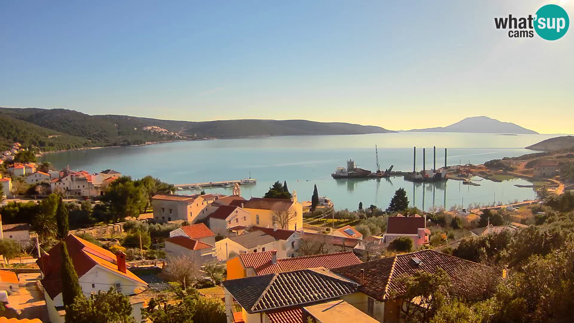 Spletna kamera v živo Martinšćica – otok Cres – Hrvaška