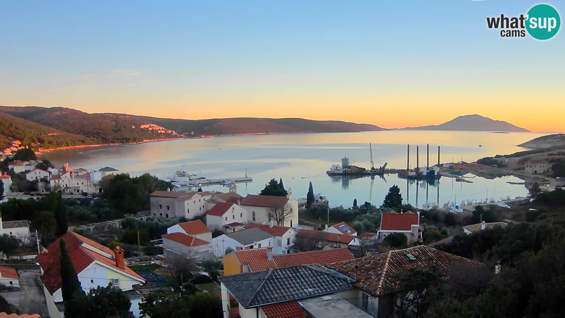 Spletna kamera v živo Martinšćica – otok Cres – Hrvaška