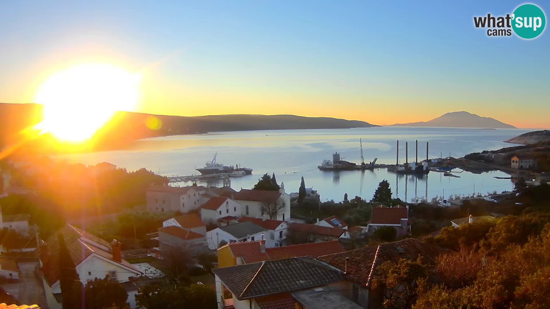 Spletna kamera v živo Martinšćica – otok Cres – Hrvaška