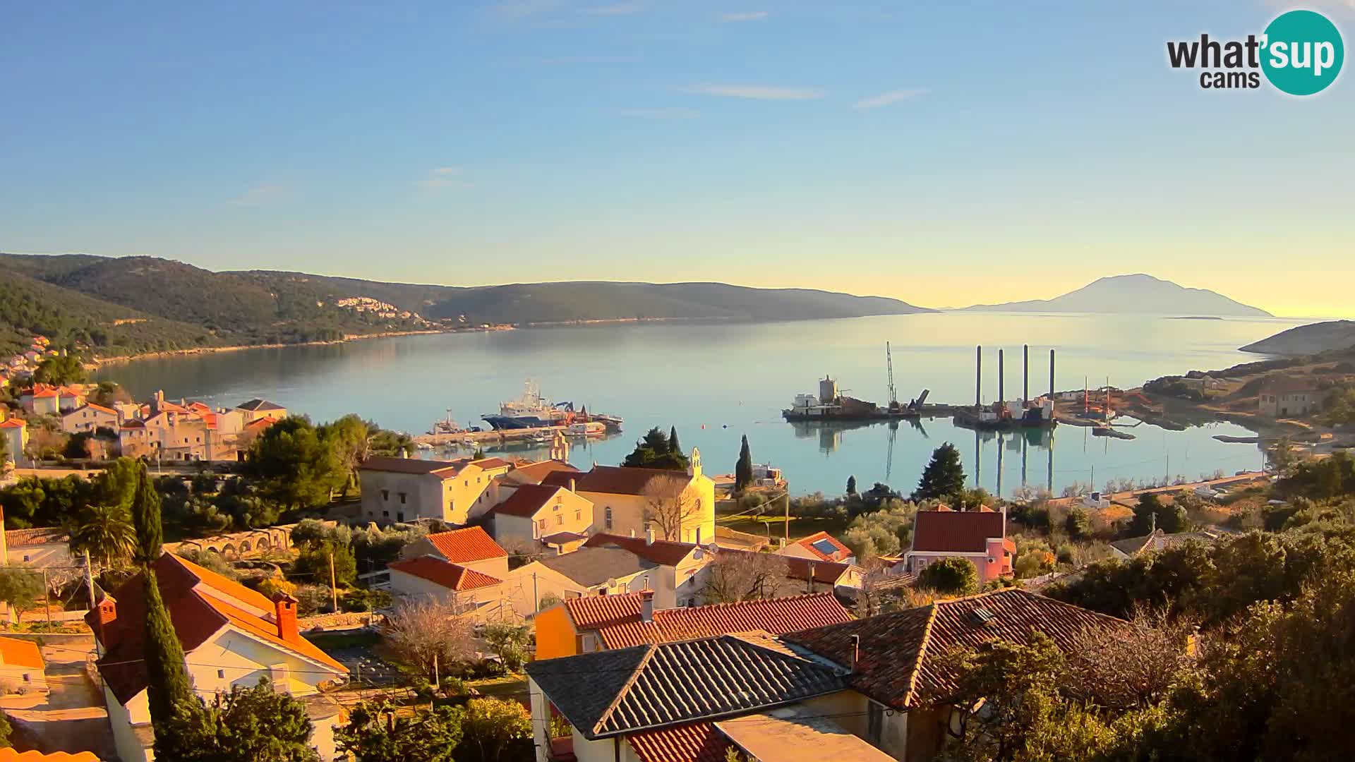 Spletna kamera v živo Martinšćica – otok Cres – Hrvaška