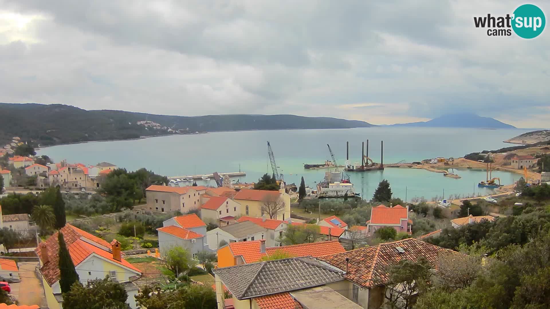 Live webcam Martinšćica – île de Cres – Croatie