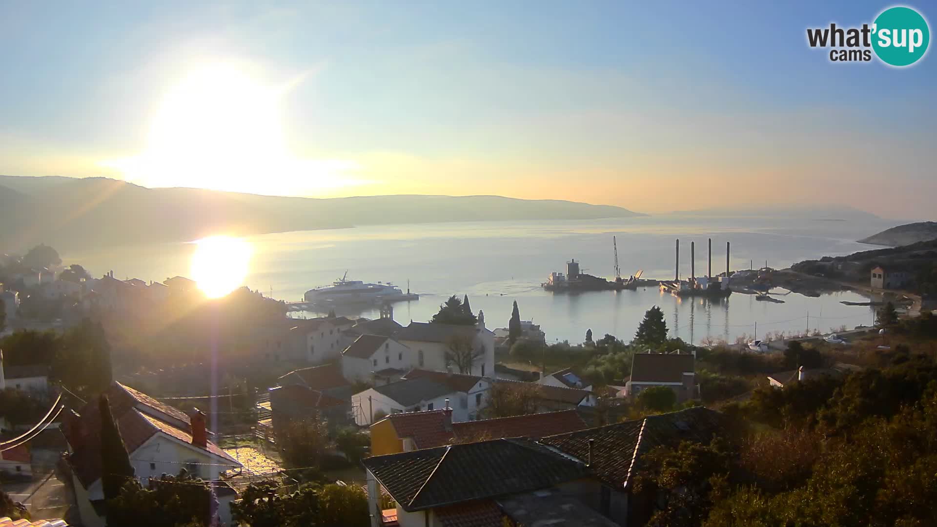 Spletna kamera v živo Martinšćica – otok Cres – Hrvaška