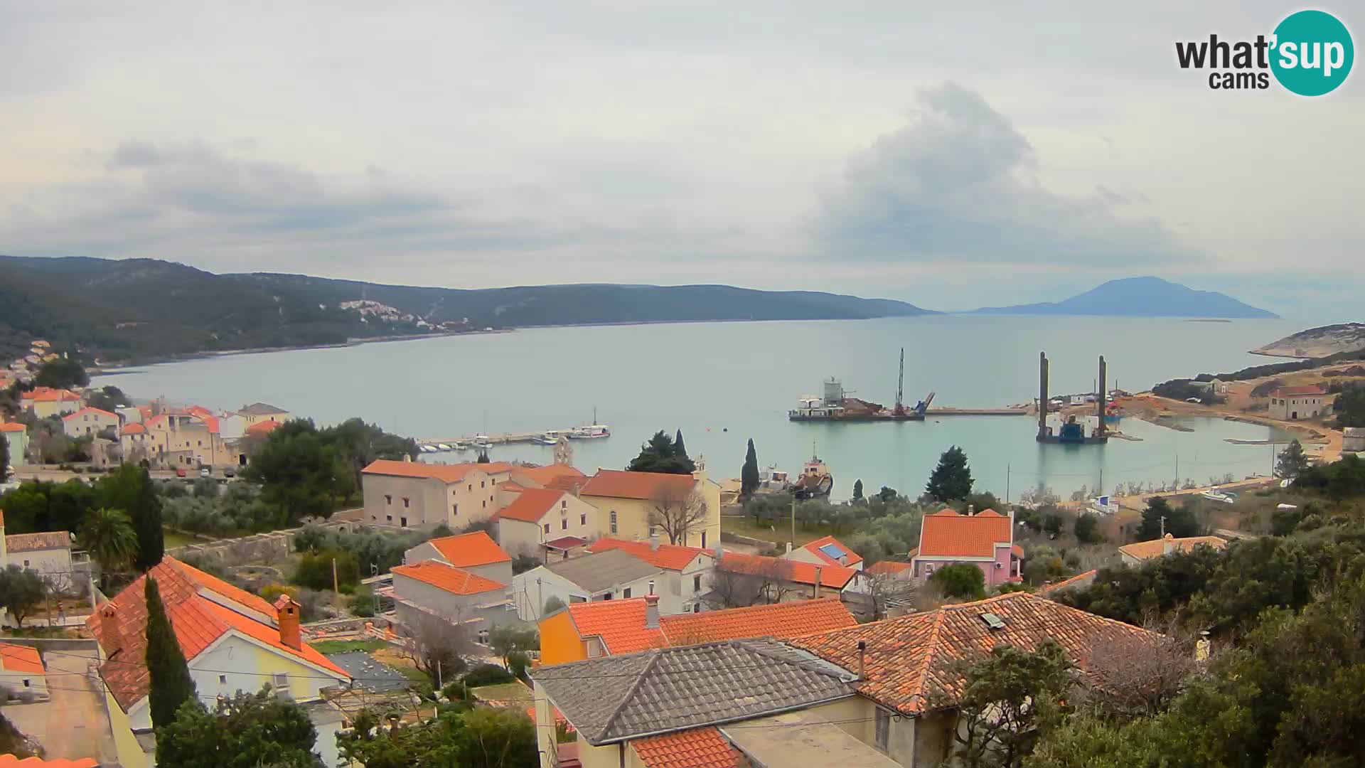 Spletna kamera v živo Martinšćica – otok Cres – Hrvaška