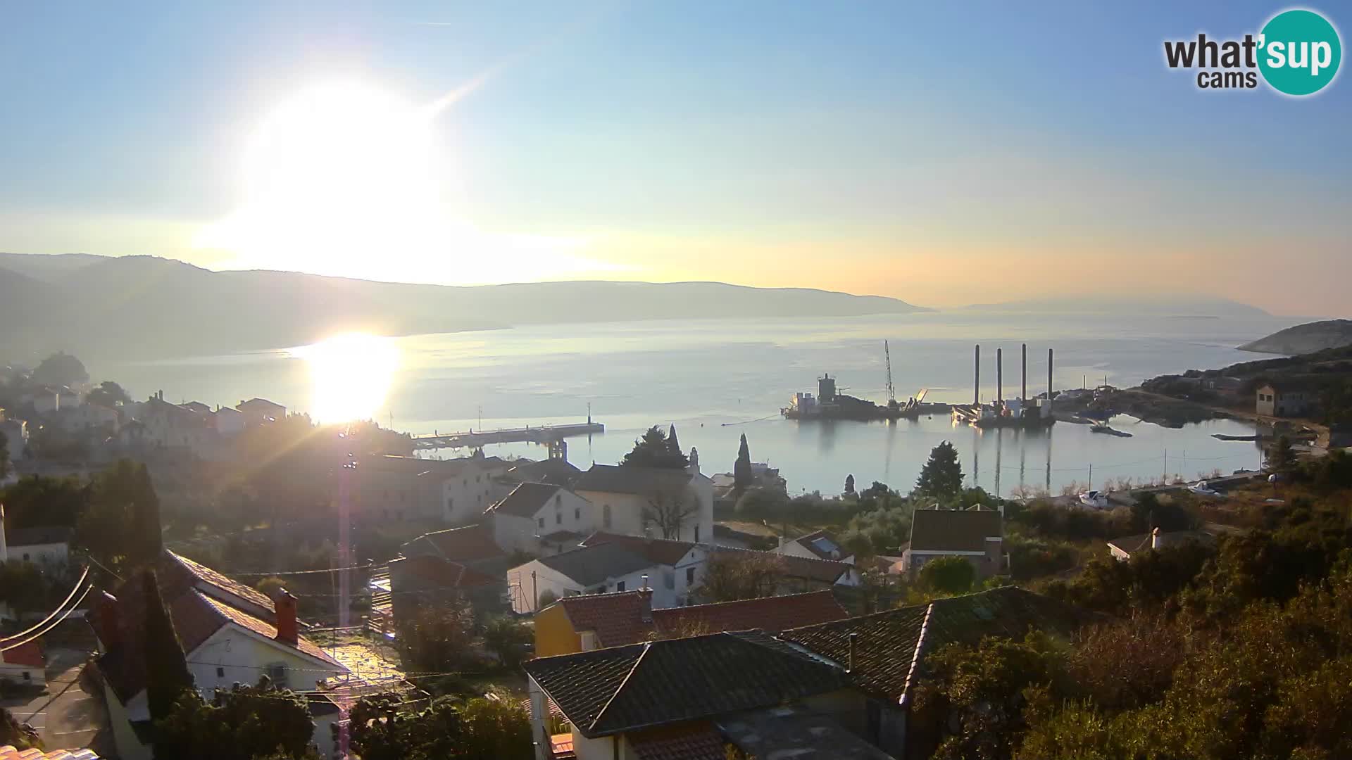 Spletna kamera v živo Martinšćica – otok Cres – Hrvaška