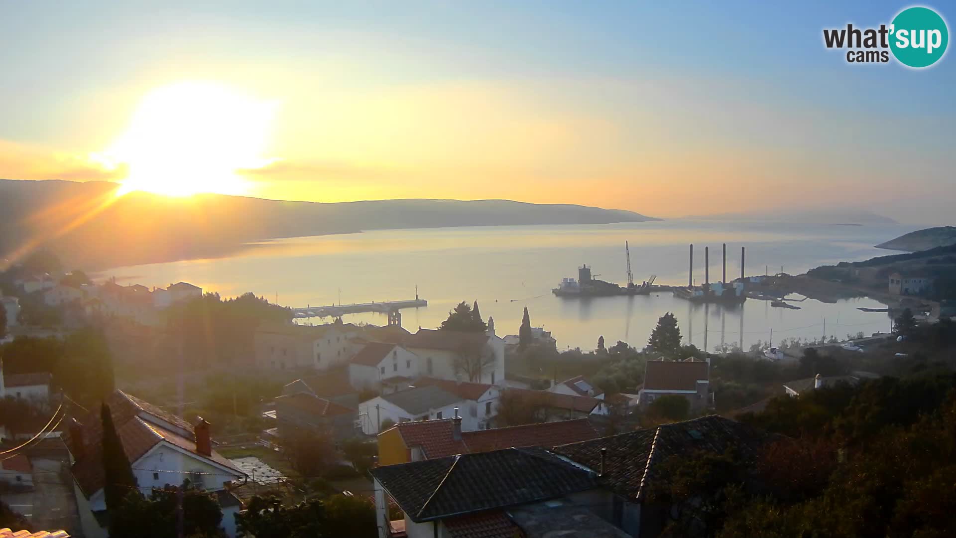 Spletna kamera v živo Martinšćica – otok Cres – Hrvaška