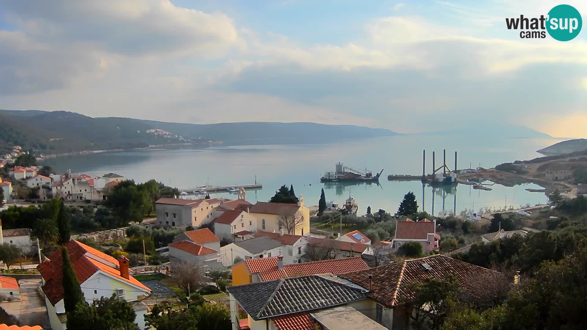 Live webcam Martinšćica – île de Cres – Croatie