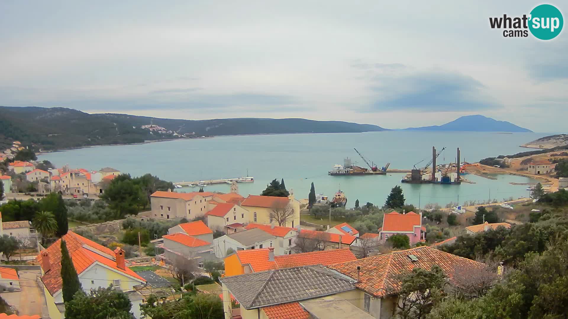 Live webcam Martinšćica – île de Cres – Croatie