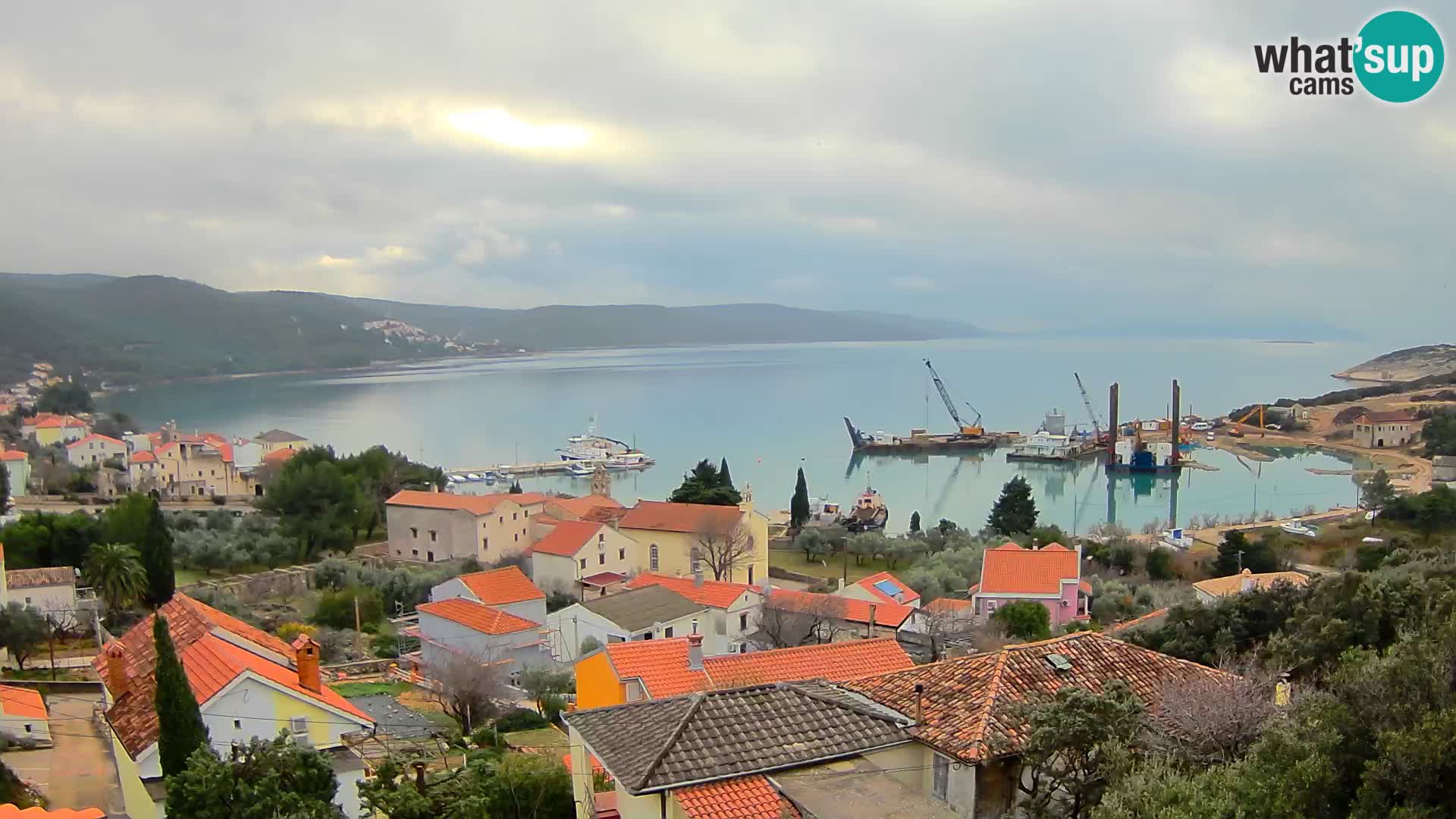Live webcam Martinšćica – île de Cres – Croatie