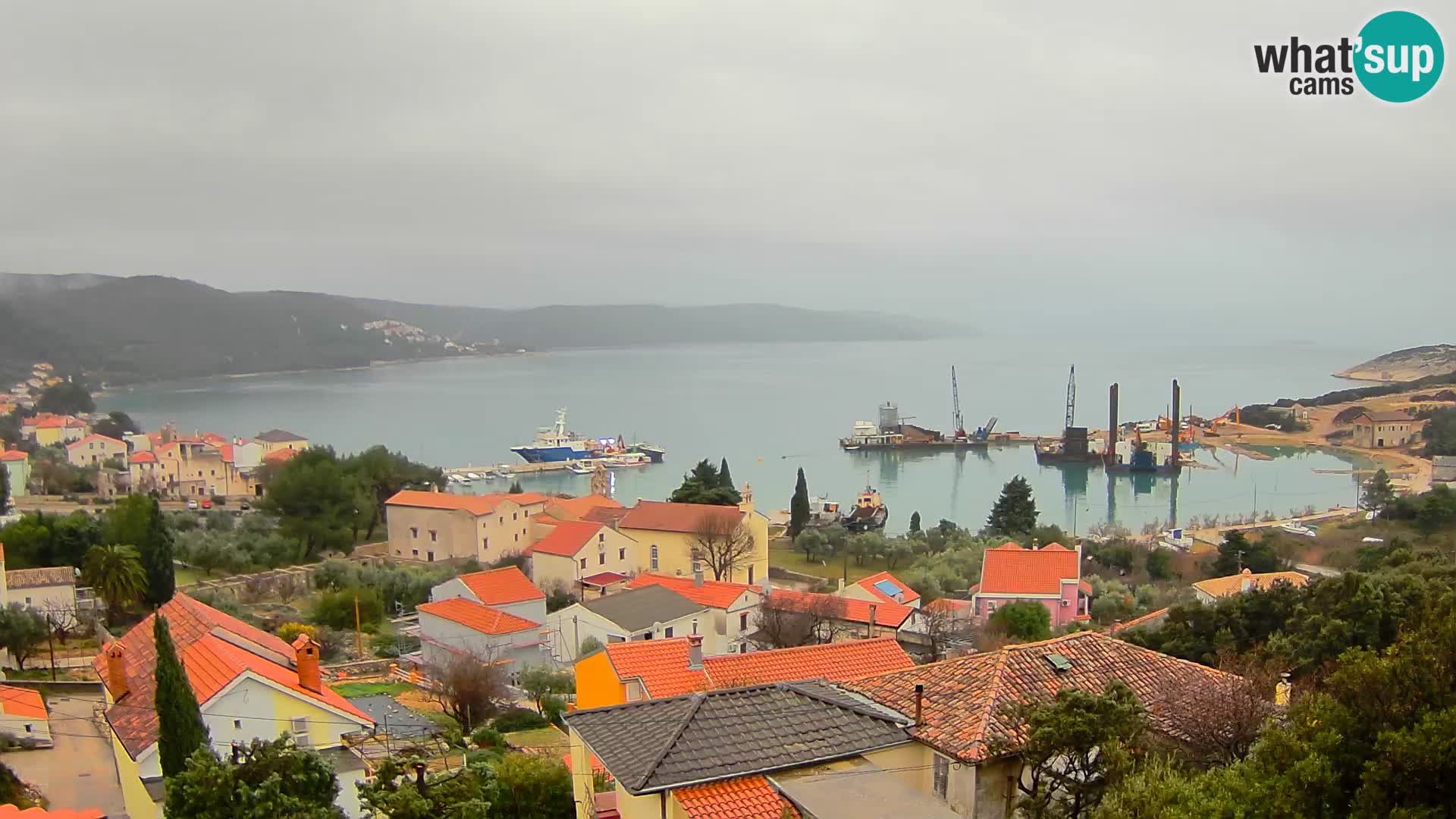 Spletna kamera v živo Martinšćica – otok Cres – Hrvaška