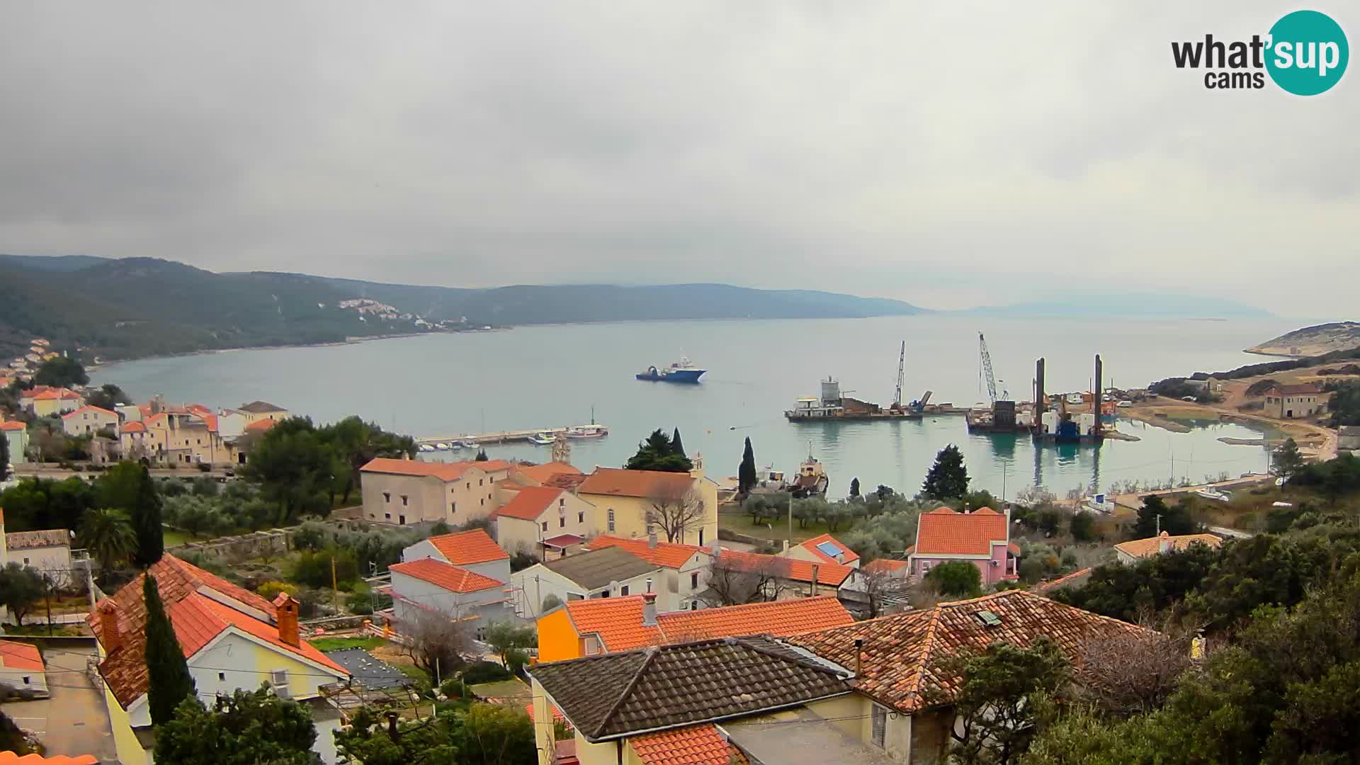 Spletna kamera v živo Martinšćica – otok Cres – Hrvaška