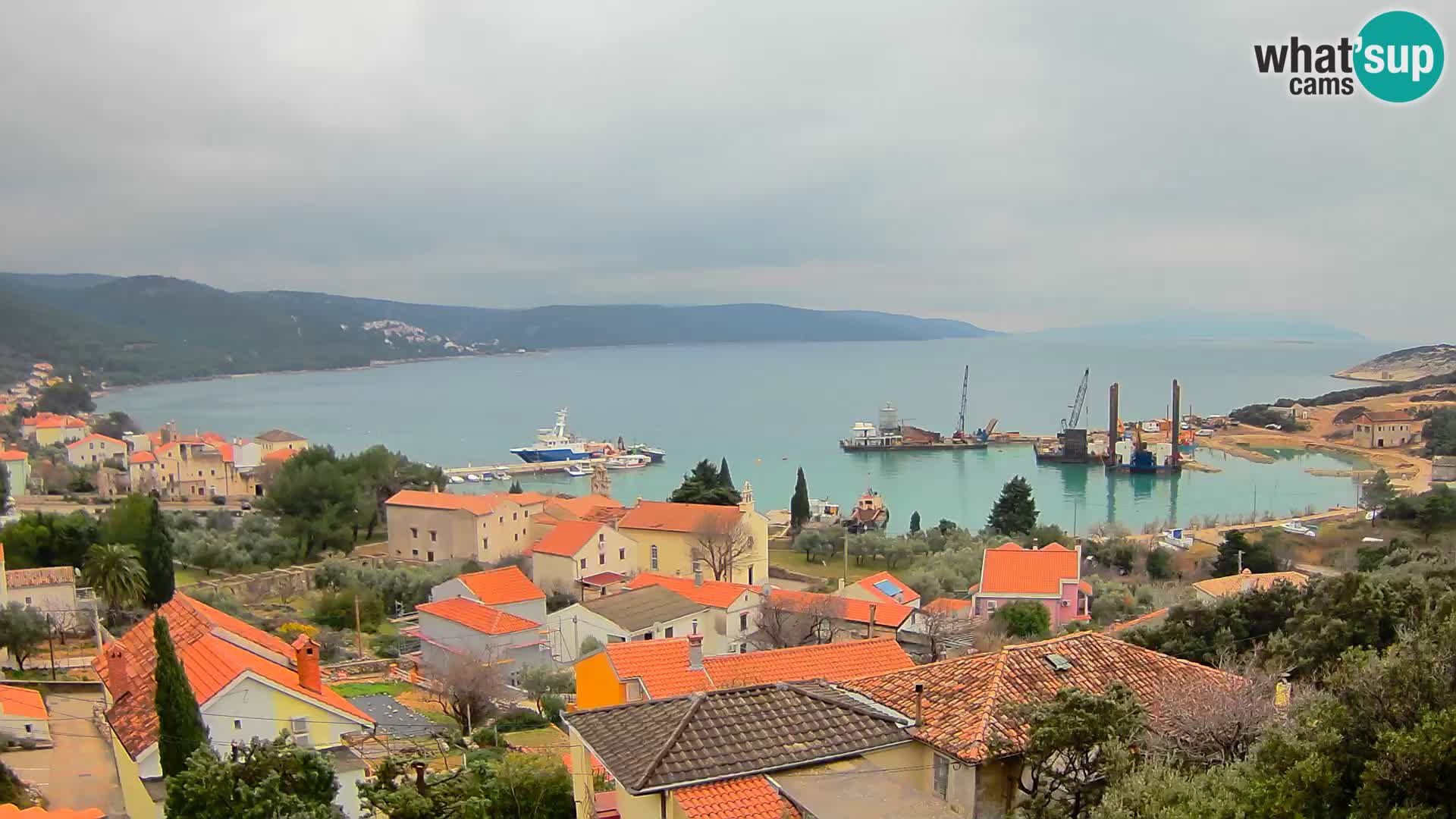 Spletna kamera v živo Martinšćica – otok Cres – Hrvaška