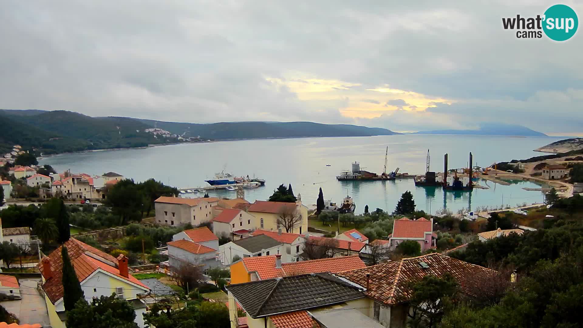 Live webcam Martinšćica – île de Cres – Croatie