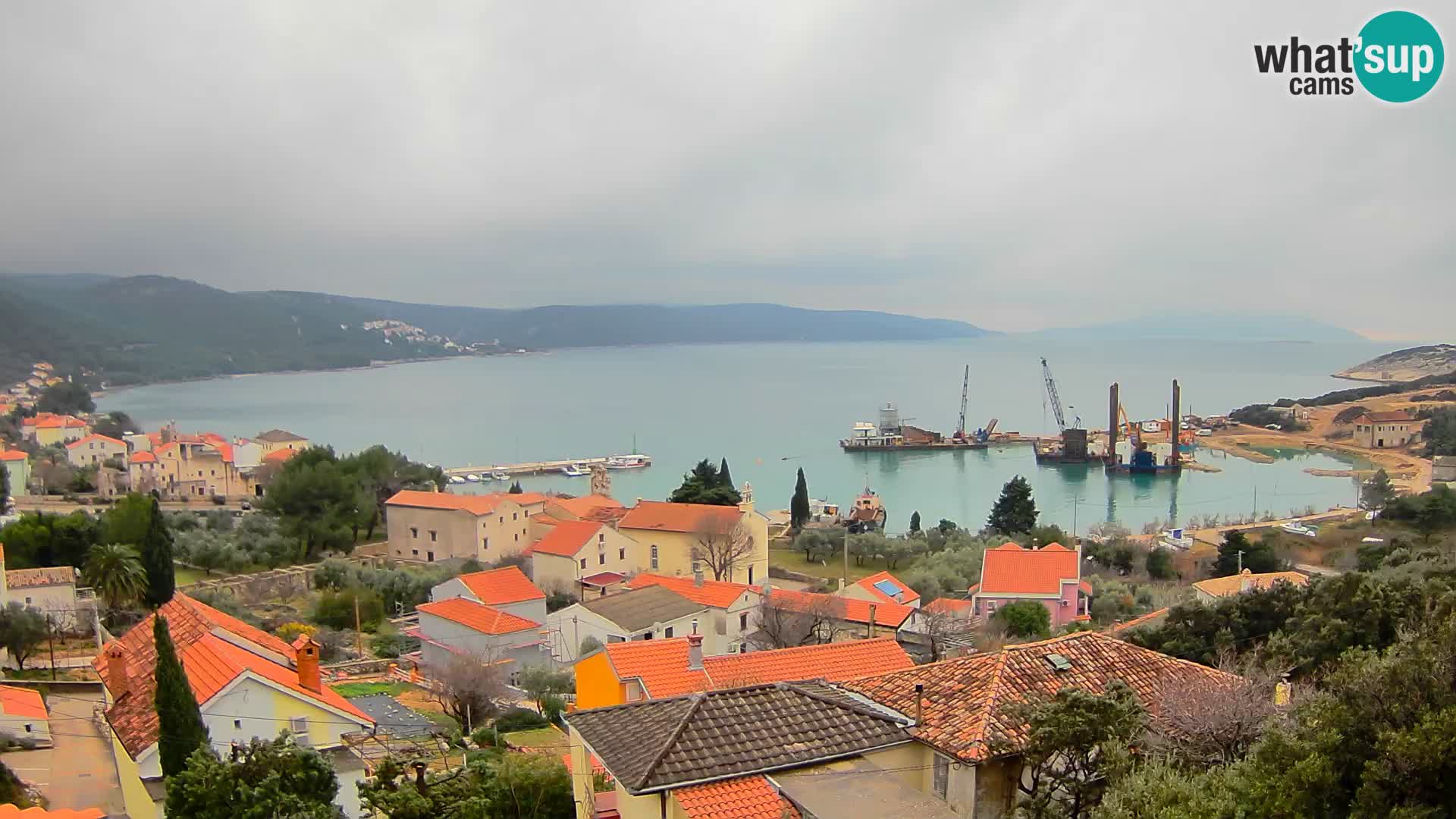 Live webcam Martinšćica – île de Cres – Croatie