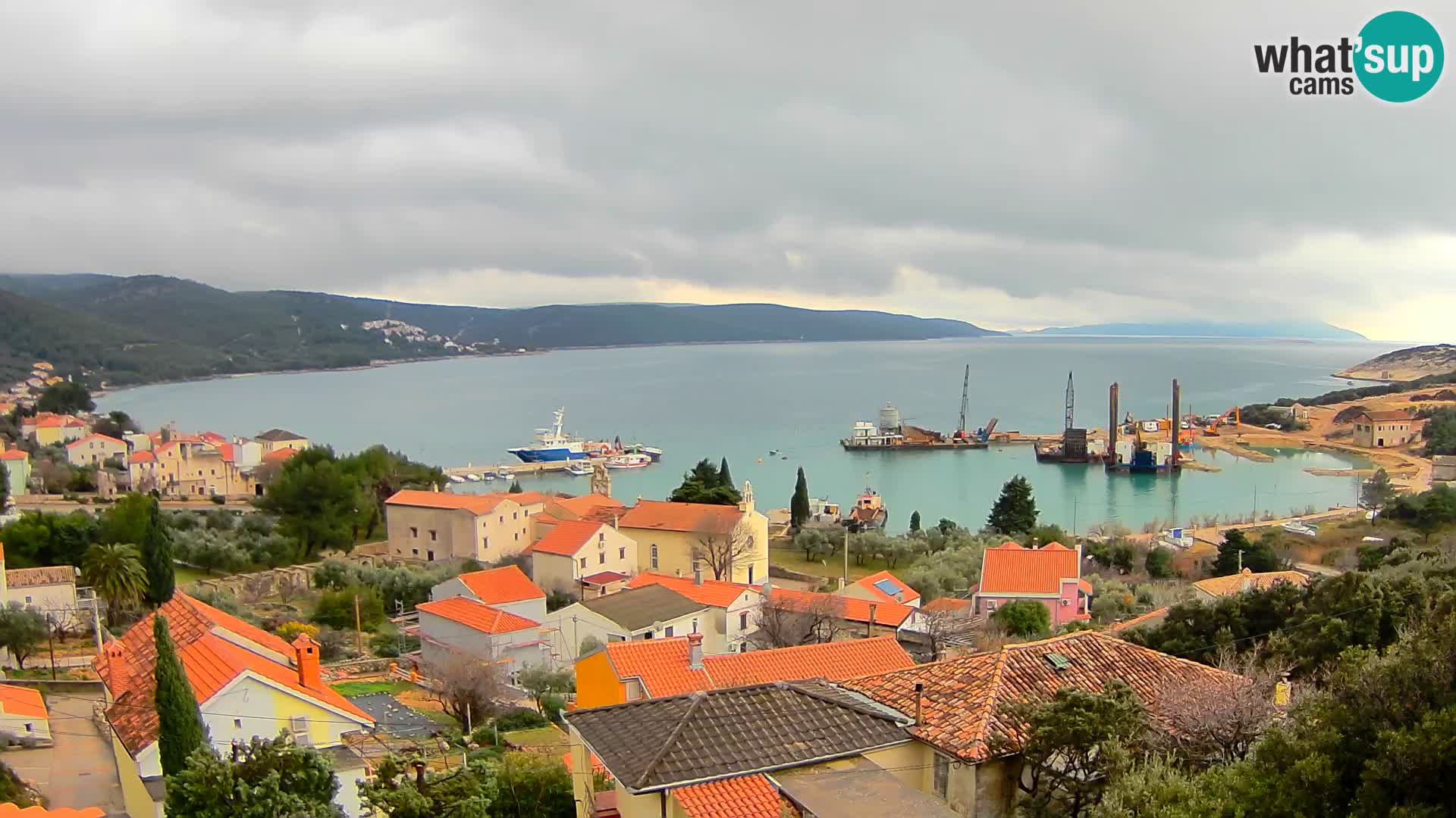 Spletna kamera v živo Martinšćica – otok Cres – Hrvaška