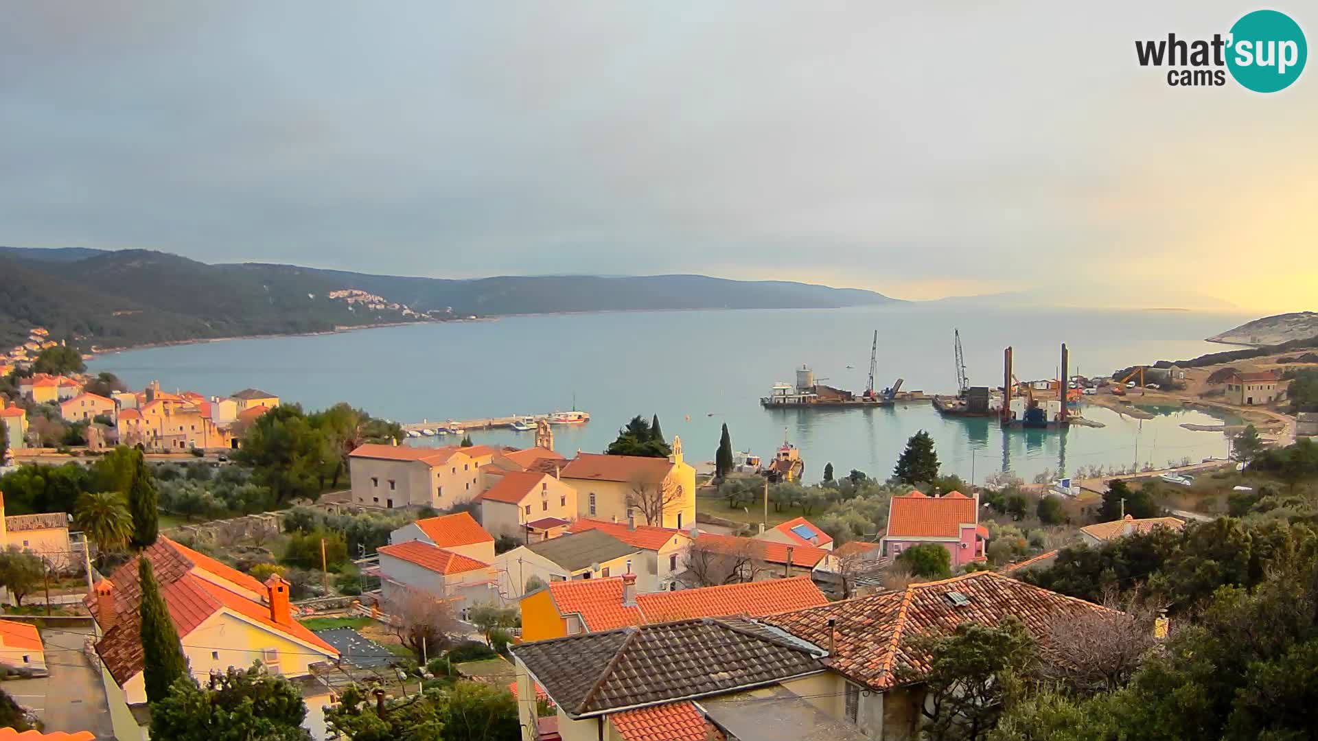 Live webcam Martinšćica – île de Cres – Croatie