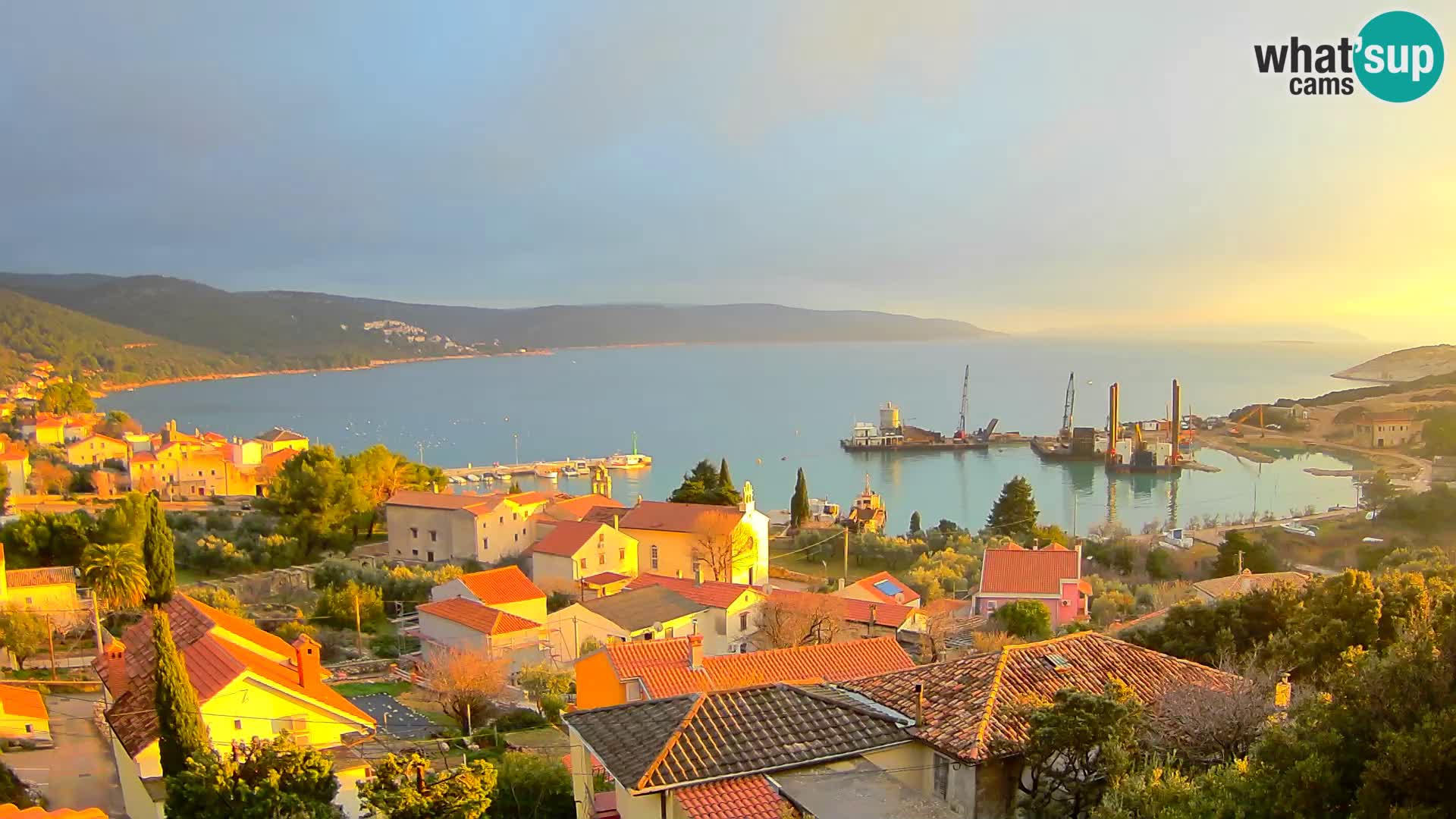 Spletna kamera v živo Martinšćica – otok Cres – Hrvaška