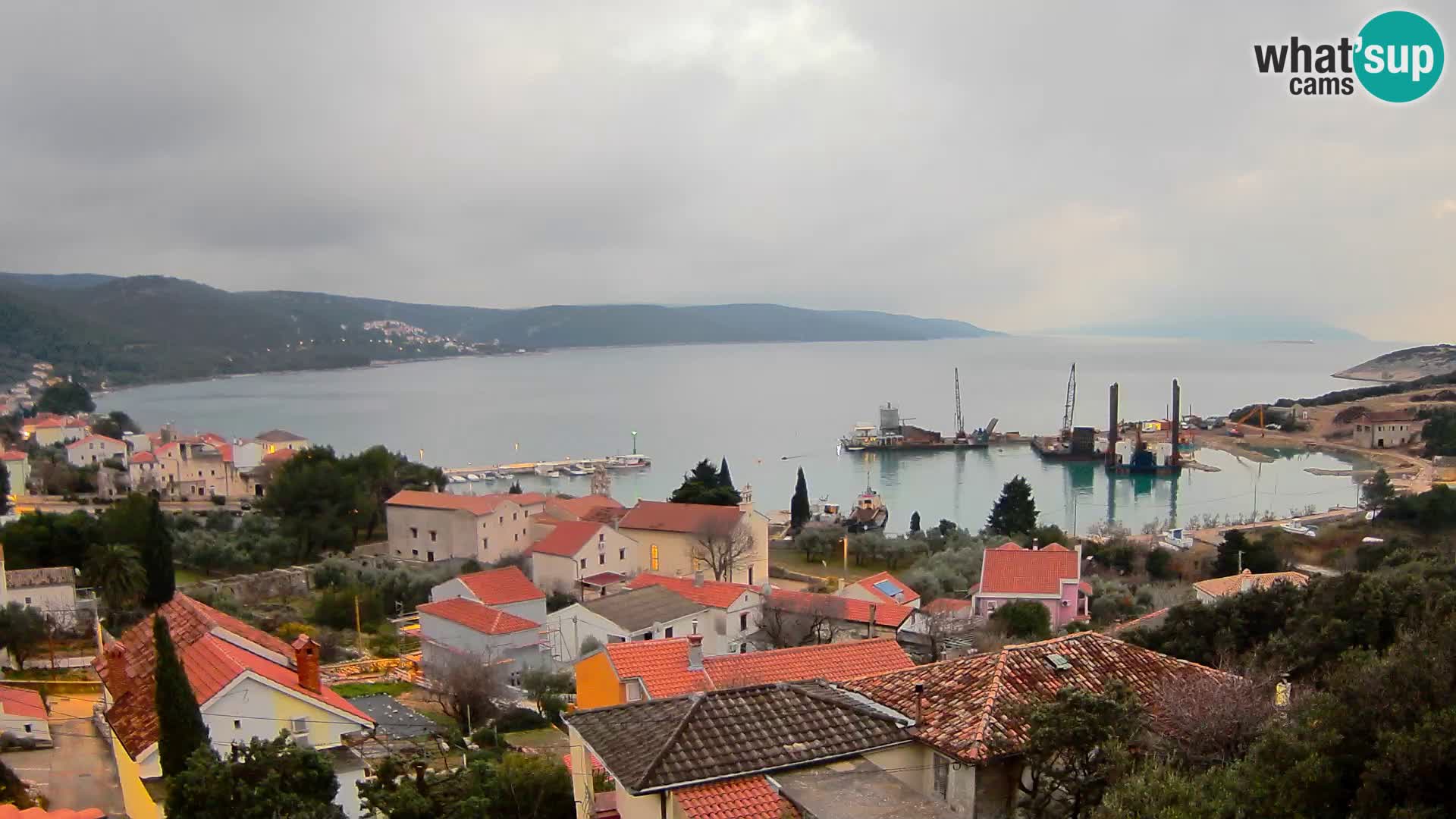 Live webcam Martinšćica – île de Cres – Croatie