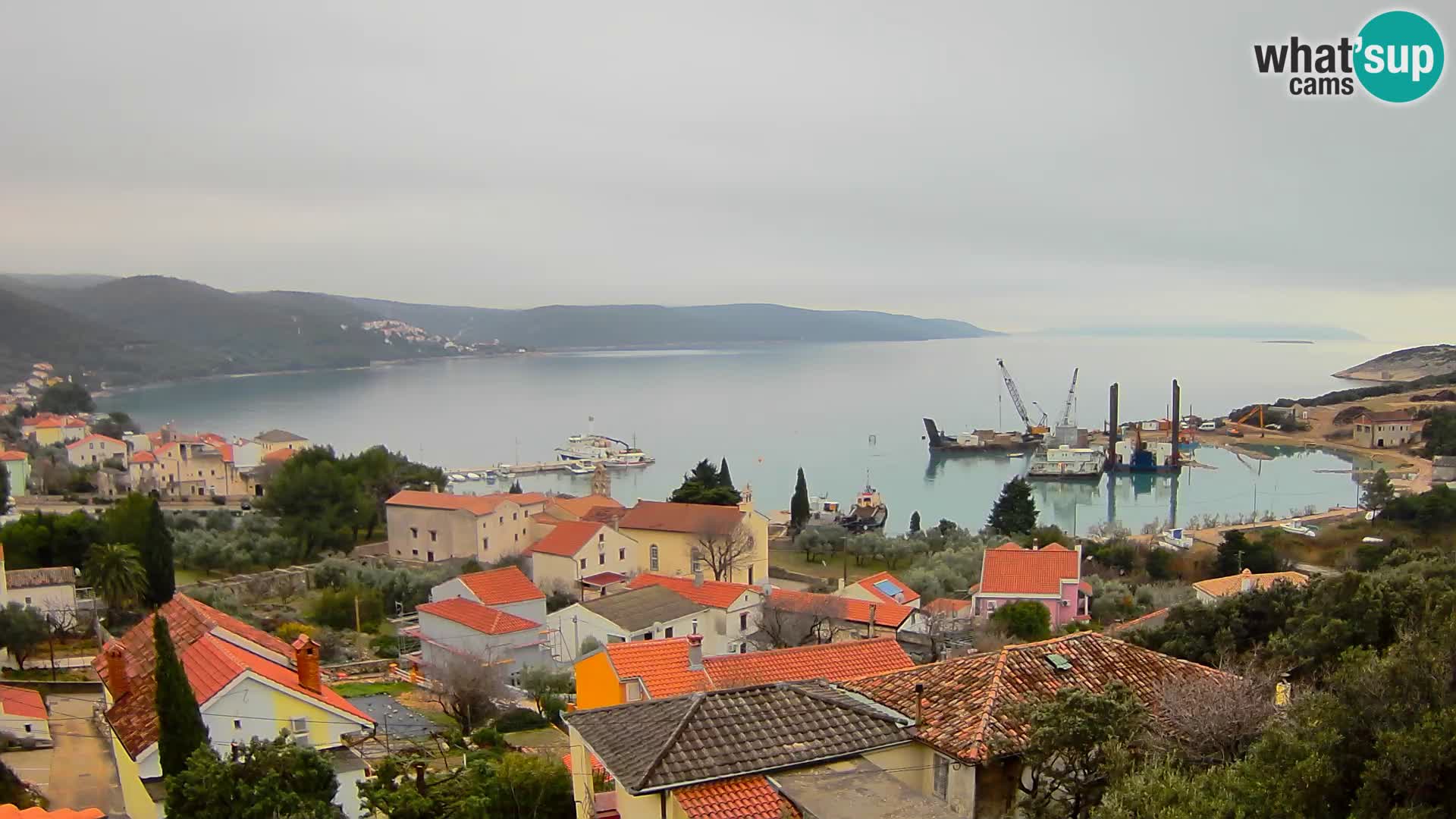 Spletna kamera v živo Martinšćica – otok Cres – Hrvaška