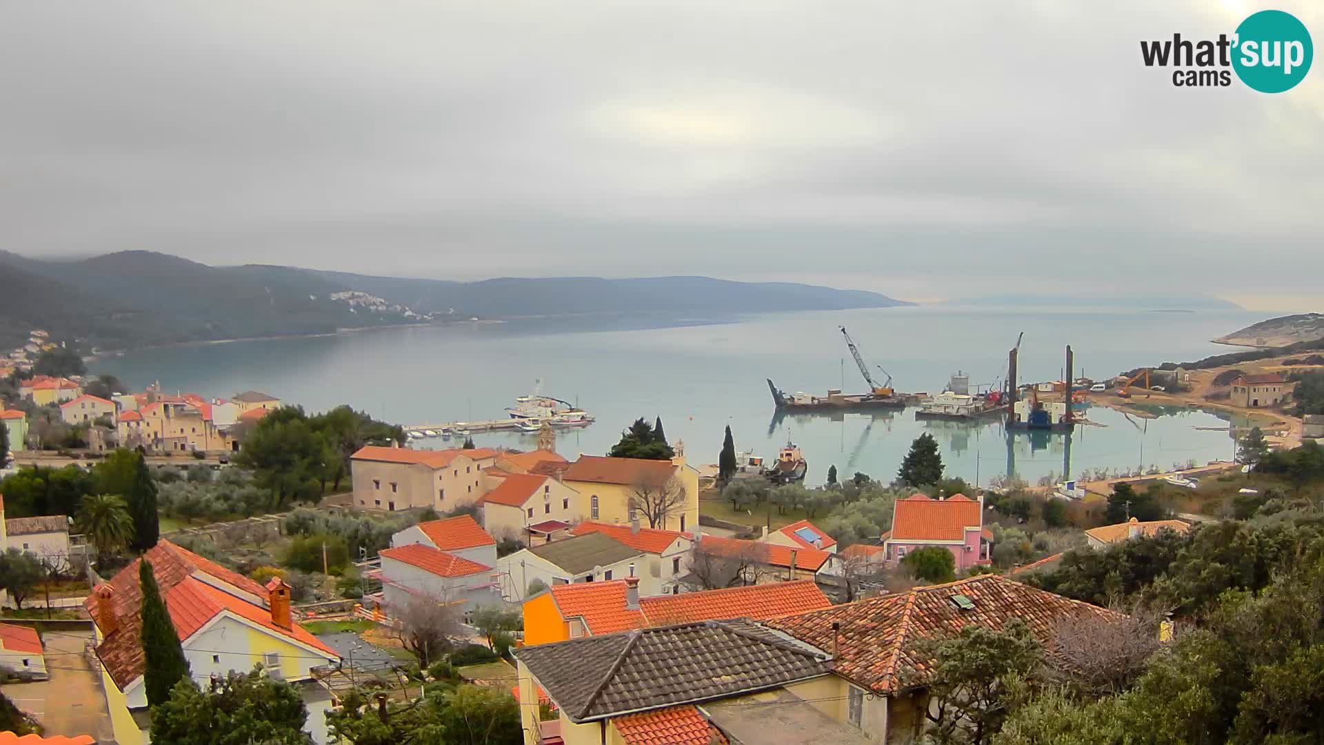 Spletna kamera v živo Martinšćica – otok Cres – Hrvaška