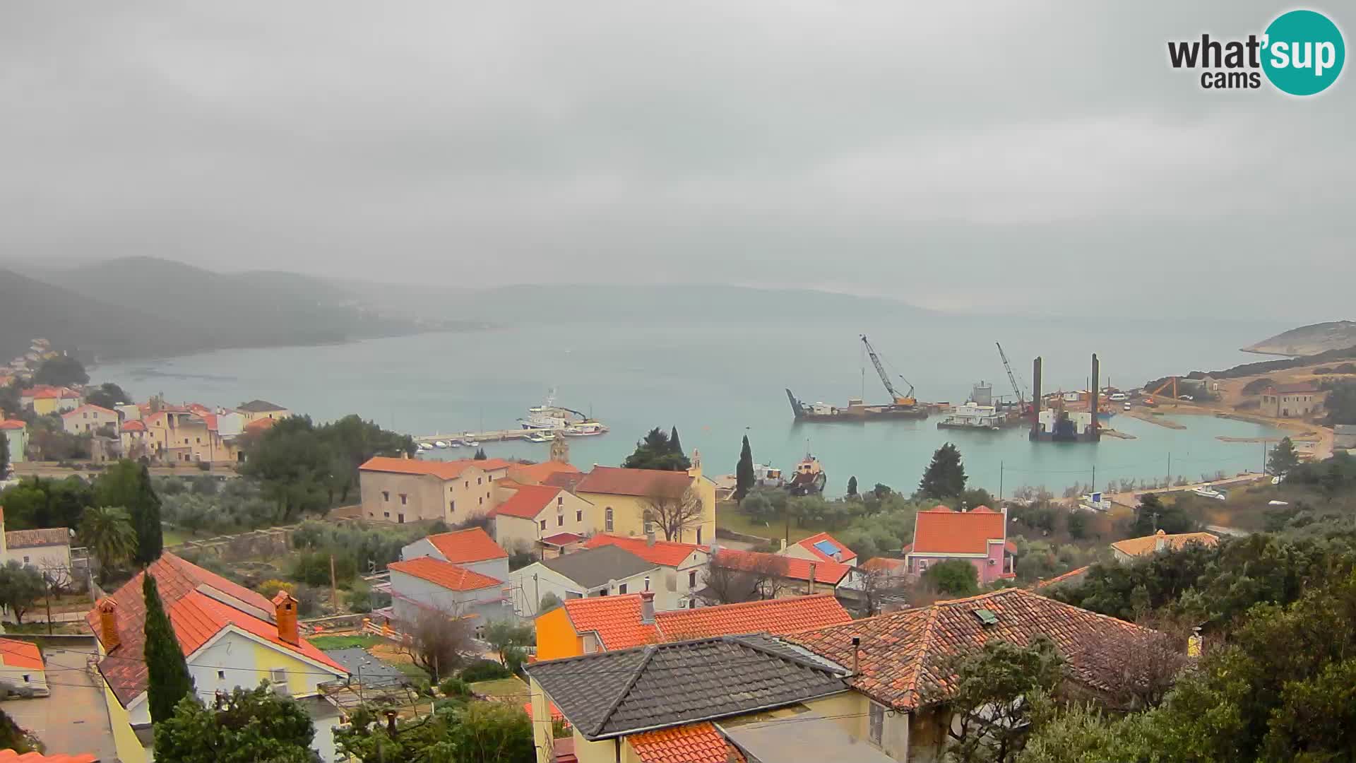 Spletna kamera v živo Martinšćica – otok Cres – Hrvaška