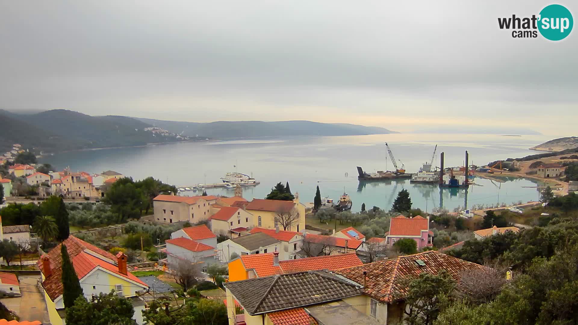 Spletna kamera v živo Martinšćica – otok Cres – Hrvaška