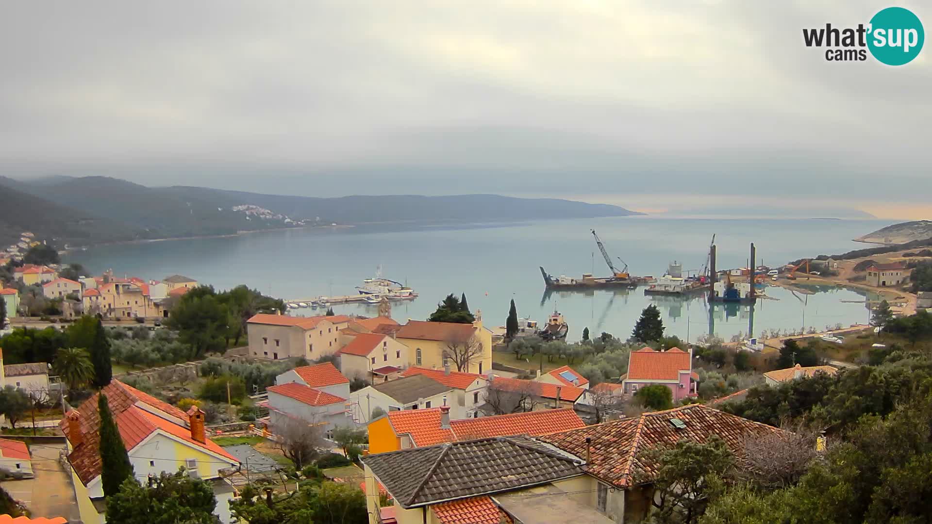 Live webcam Martinšćica – île de Cres – Croatie