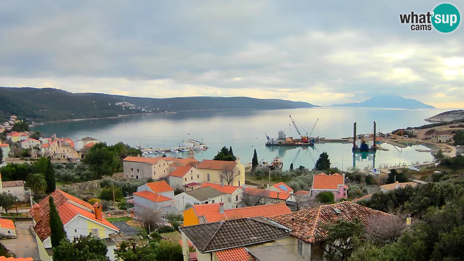 Live webcam Martinšćica – île de Cres – Croatie