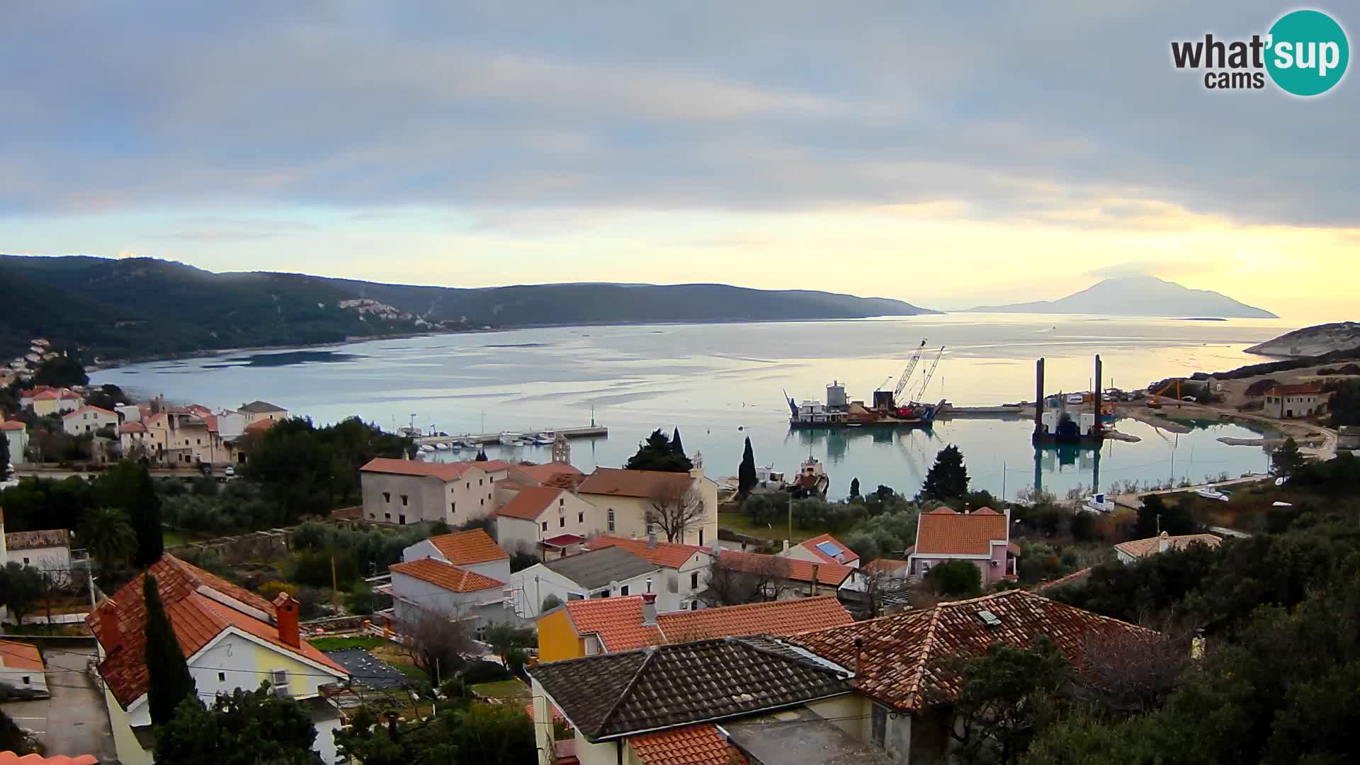 Spletna kamera v živo Martinšćica – otok Cres – Hrvaška