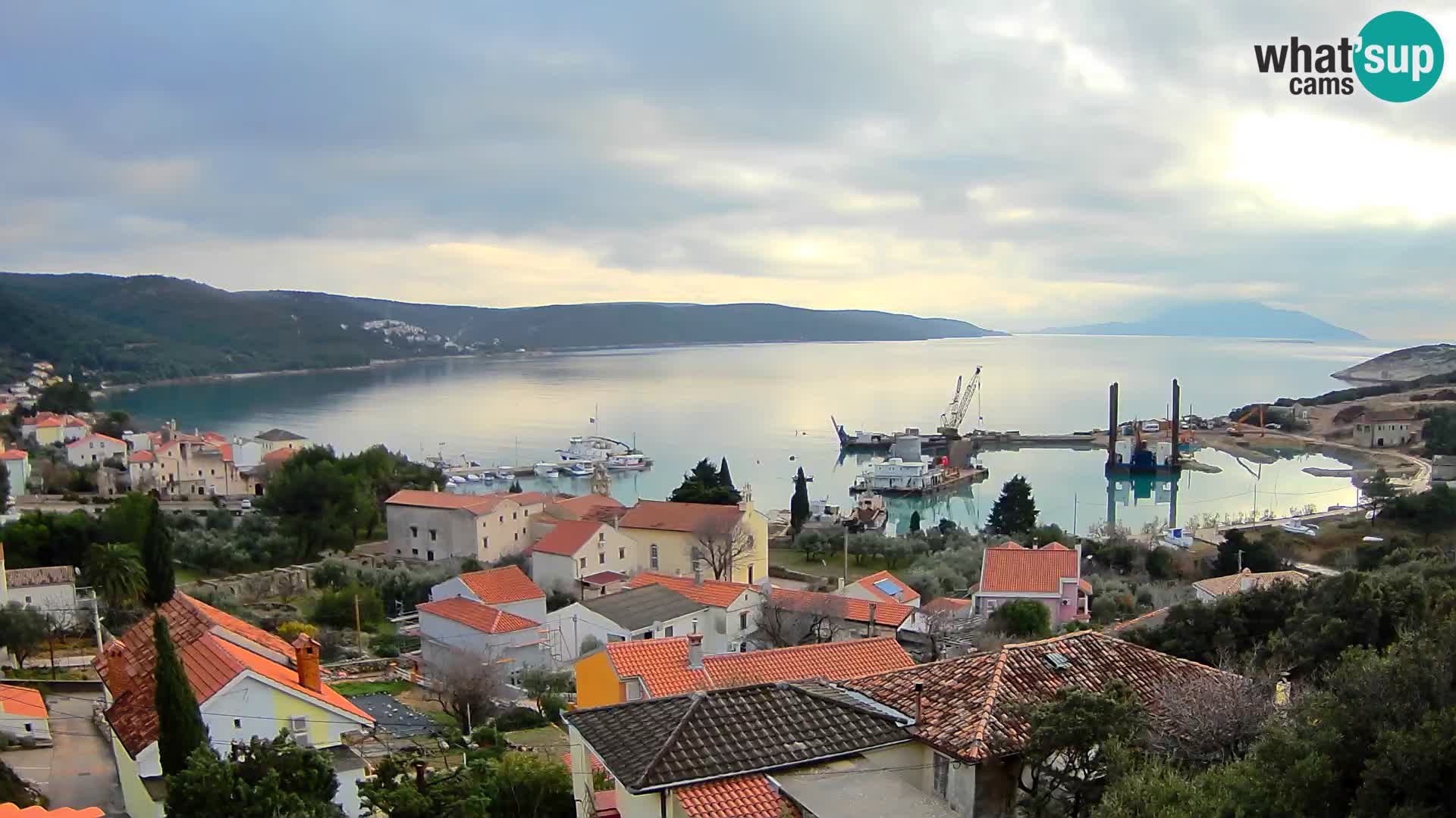 Spletna kamera v živo Martinšćica – otok Cres – Hrvaška